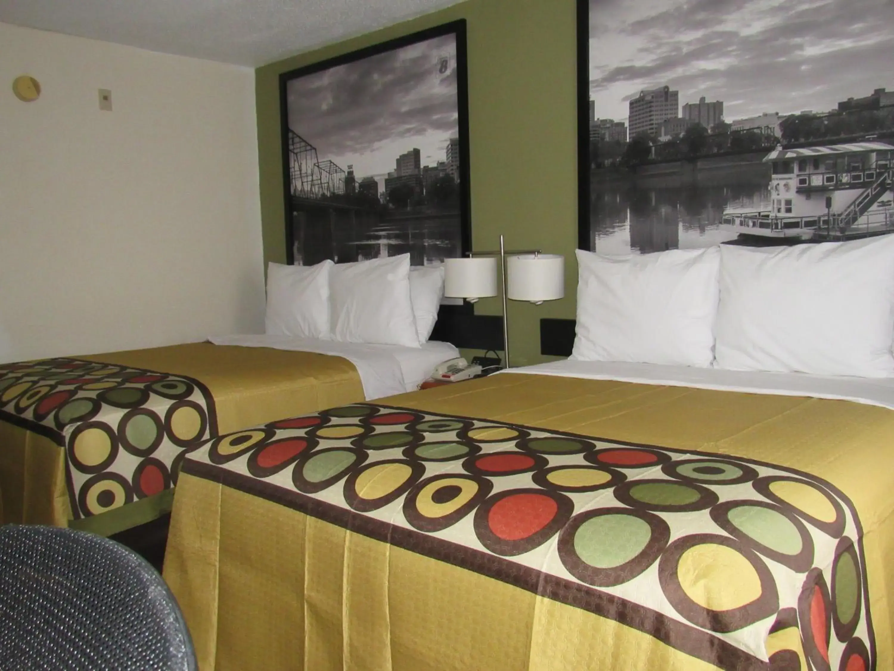 Bed in Super 8 by Wyndham New Cumberland