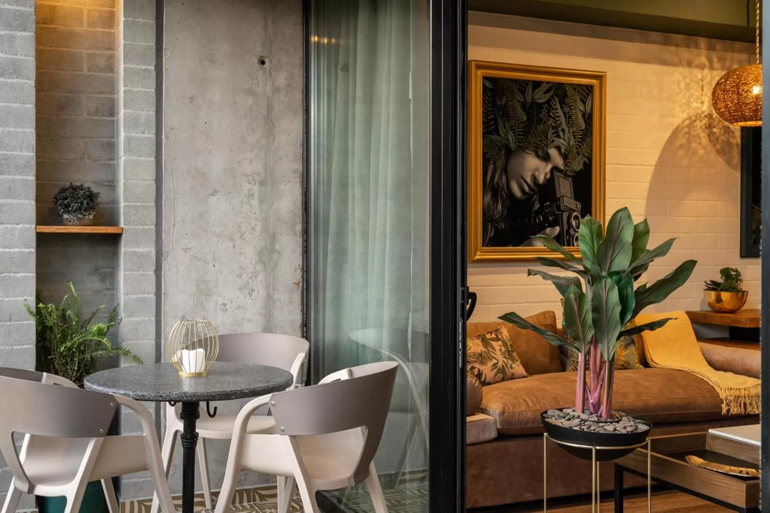 Living room in Celestino Boutique Hotel