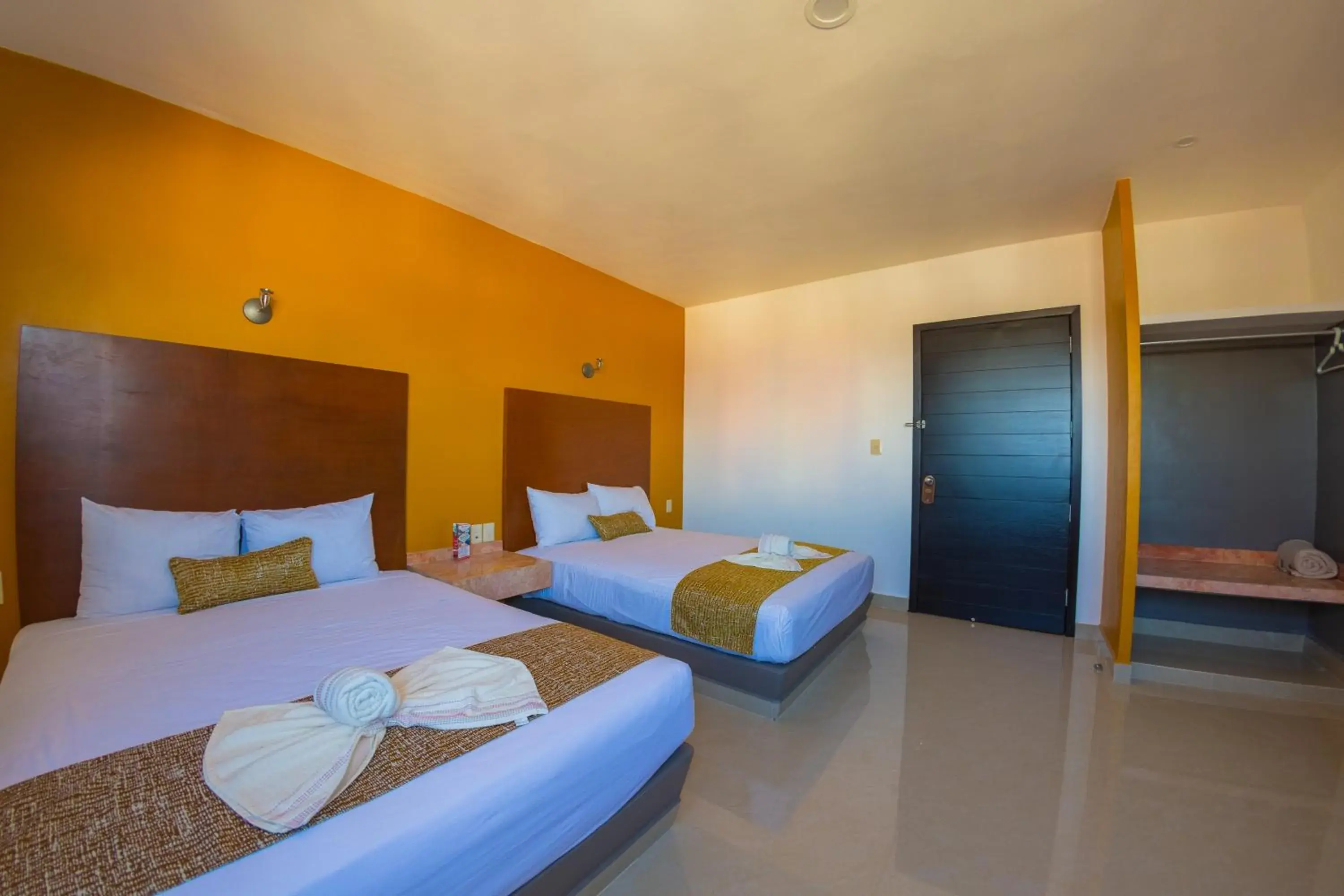 Bed in Hotel Maria del Rocio
