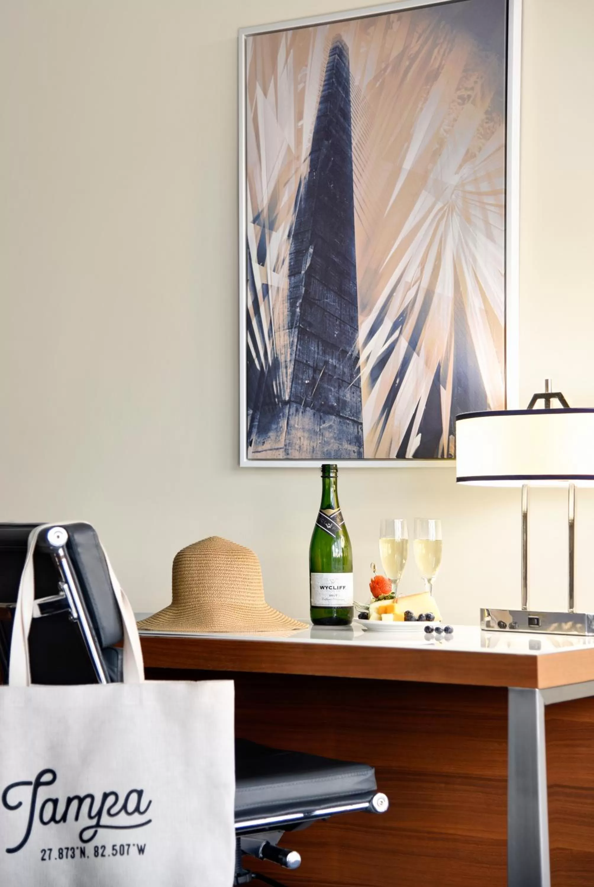 Photo of the whole room in Hotel Tampa Riverwalk