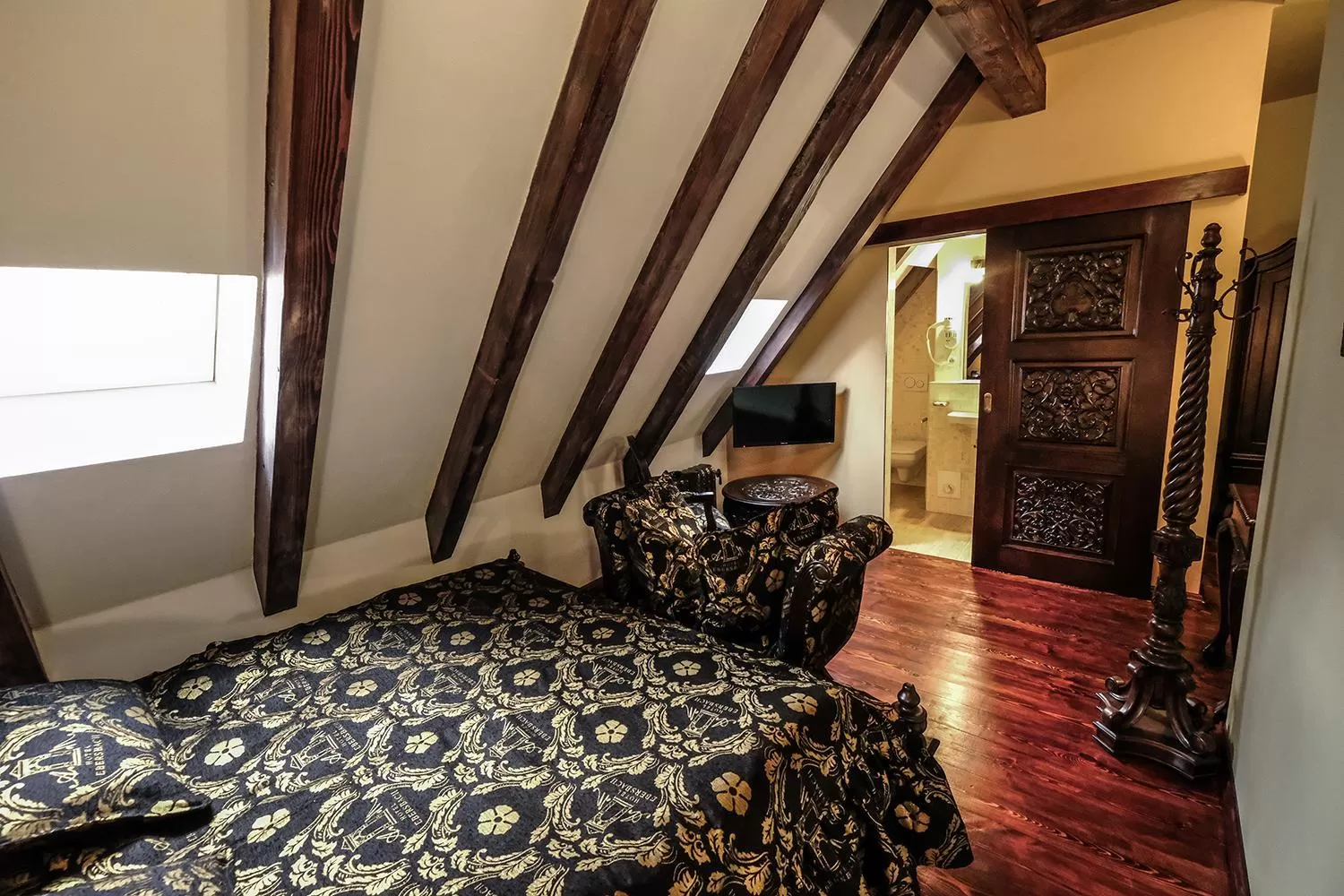 Bedroom, Bed in Hotel Ebersbach