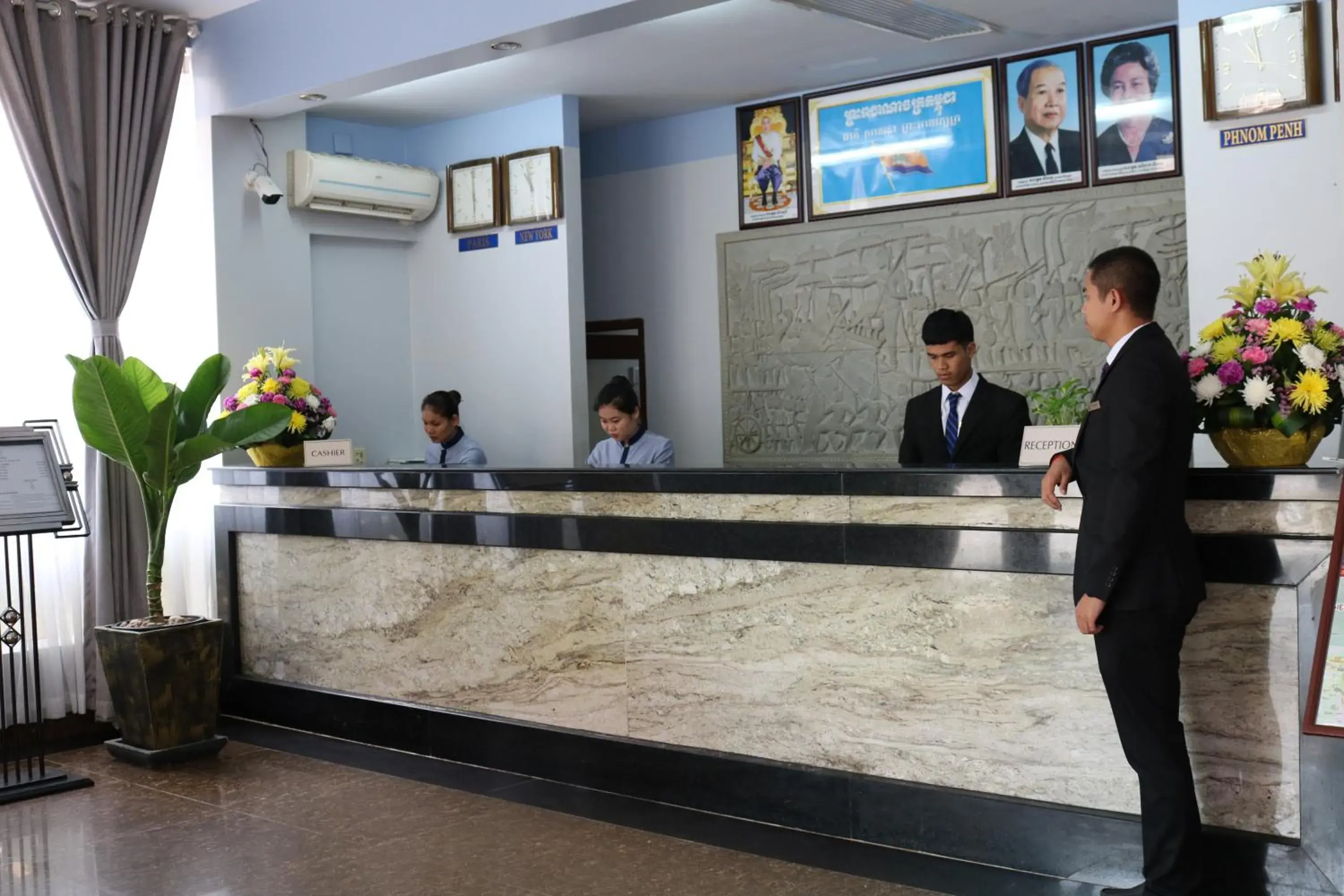 Staff, Lobby/Reception in Starry Angkor Hotel