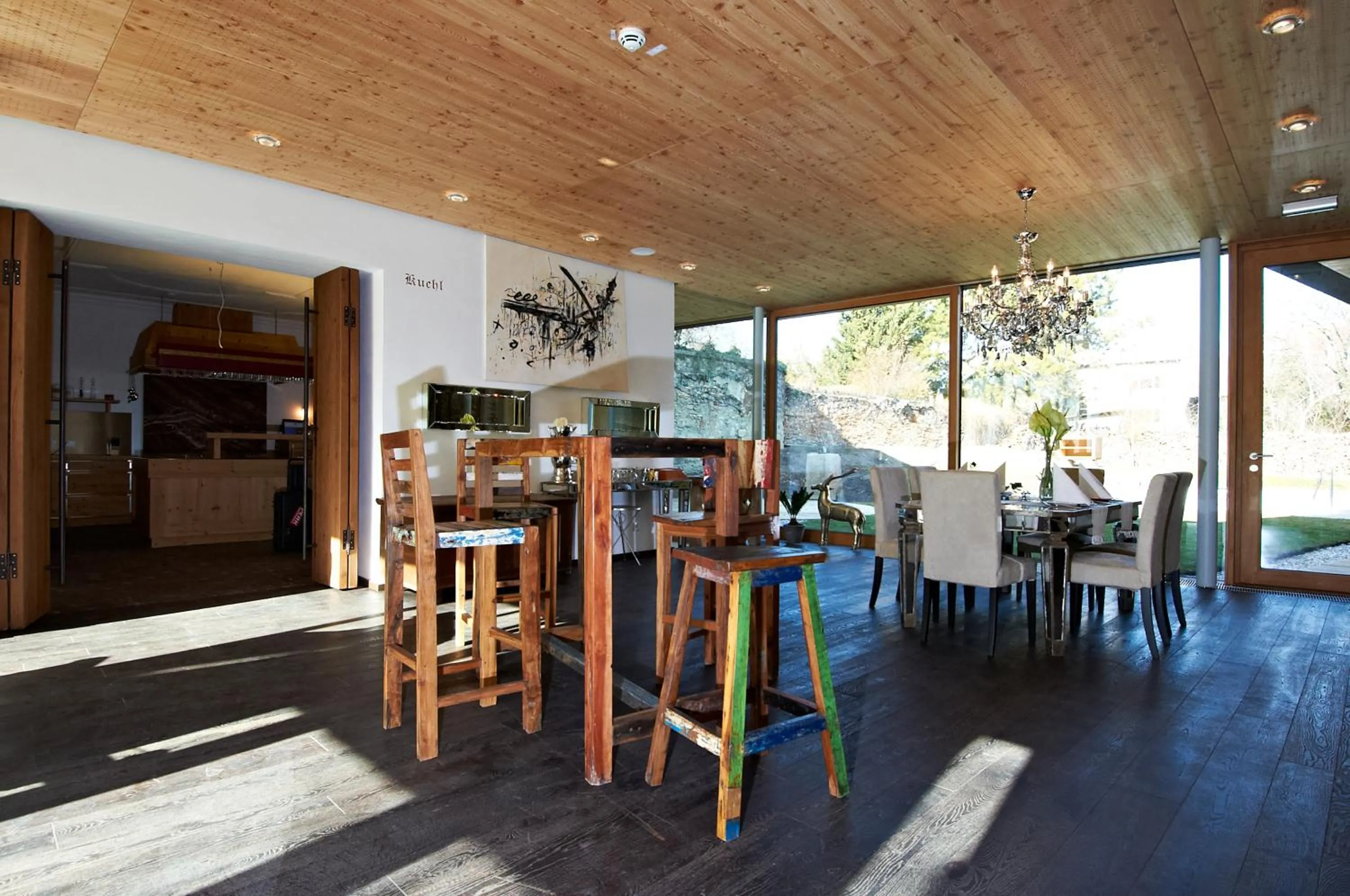 Lounge or bar in Hotel Landhaus Moserhof