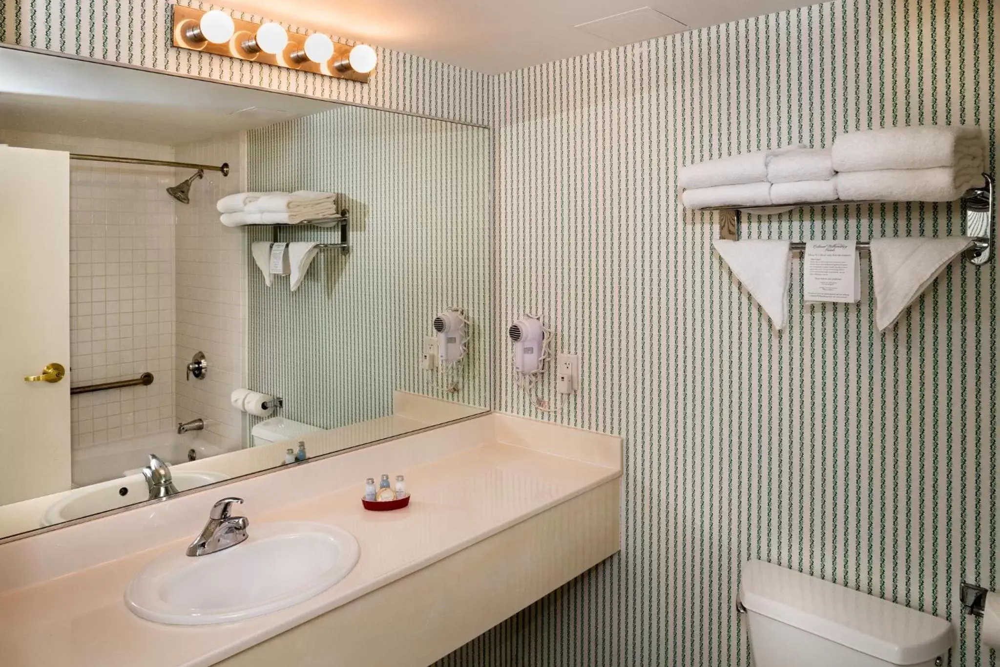 Bathroom in Williamsburg Woodlands Hotel & Suites