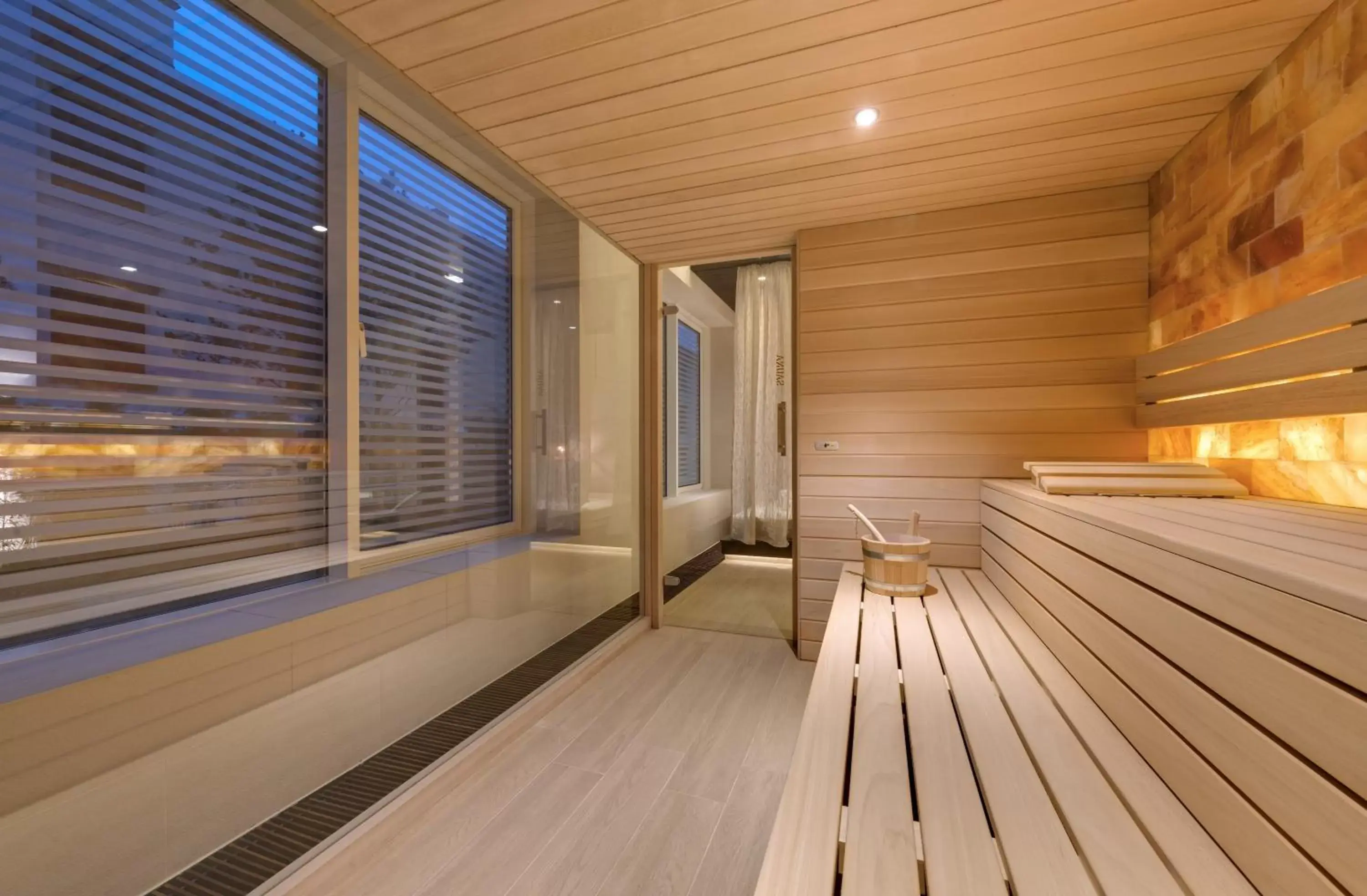 Sauna in Radisson Collection Hotel, Old Mill Belgrade