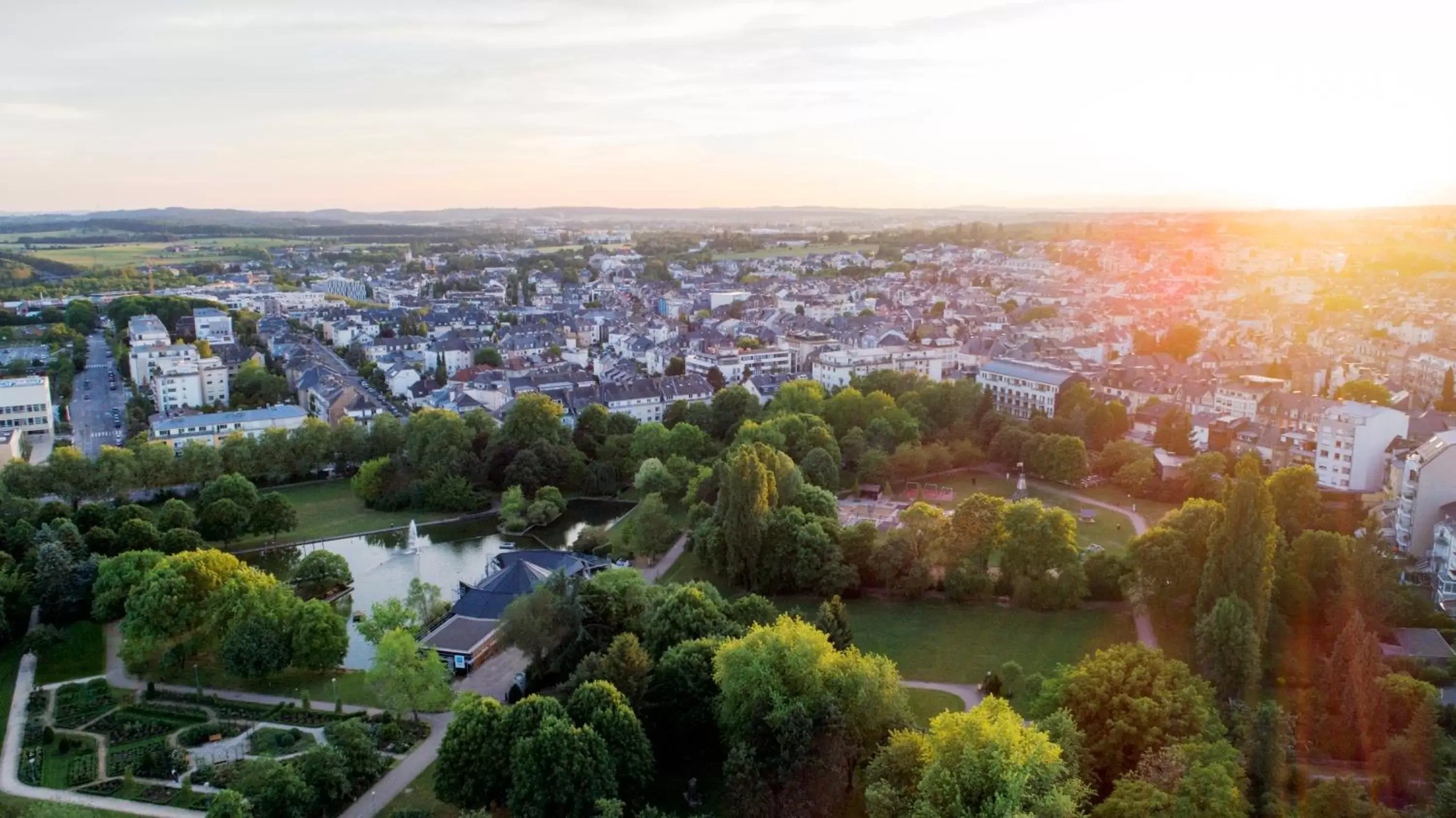 Property building, Bird's-eye View in Hotel Parc Belair