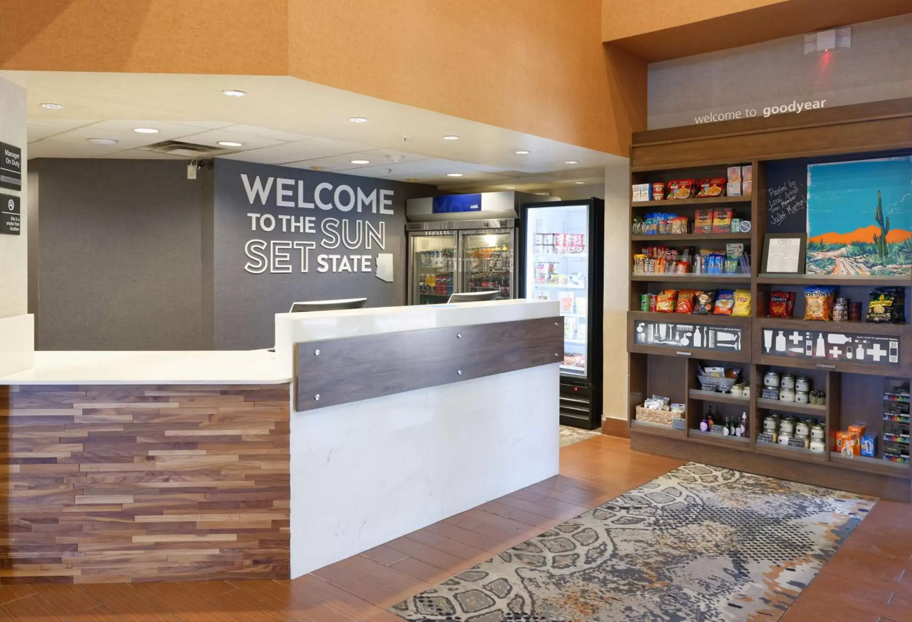 Lobby or reception in Hampton Inn & Suites Phoenix-Goodyear