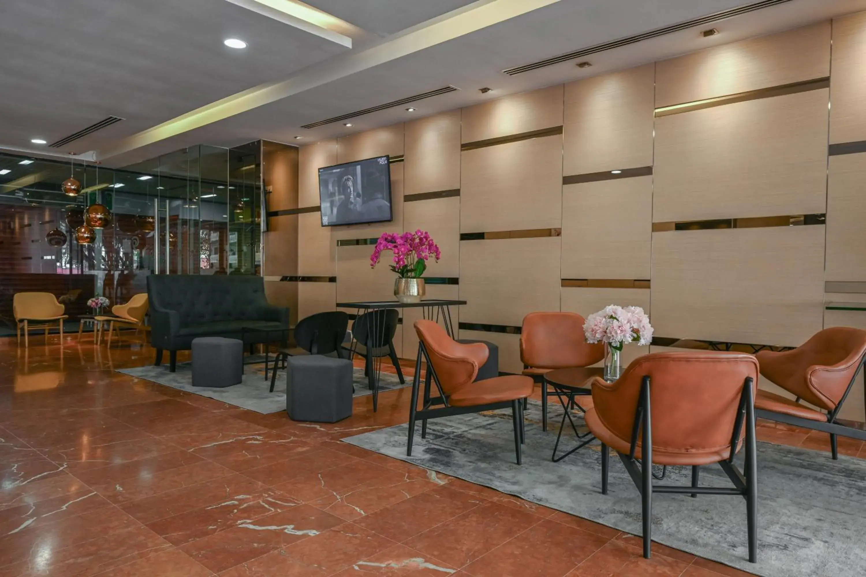 Seating area in Hotel Pudu Plaza Kuala Lumpur