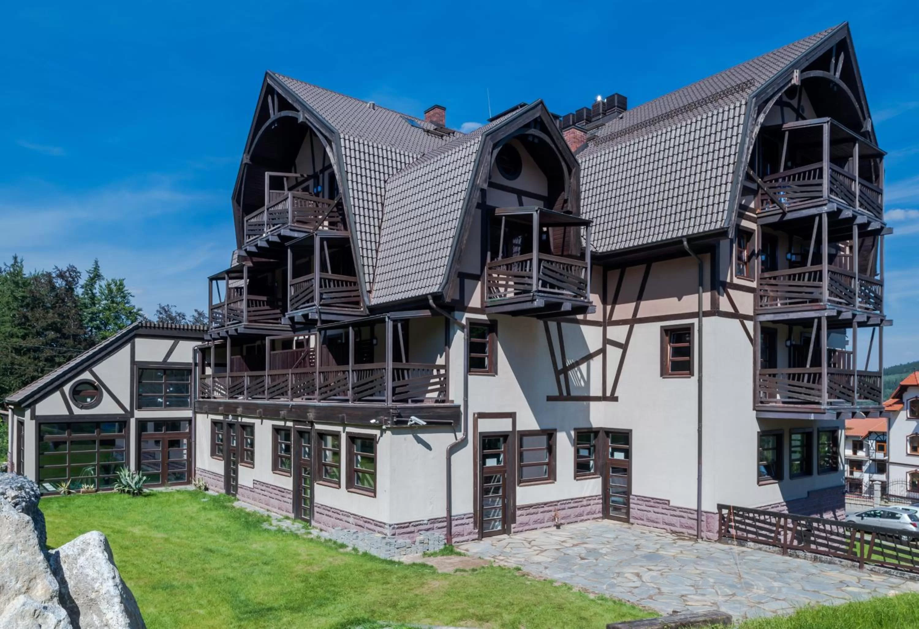 Property building in Boutique Hotel Sudetia - Medical & SPA