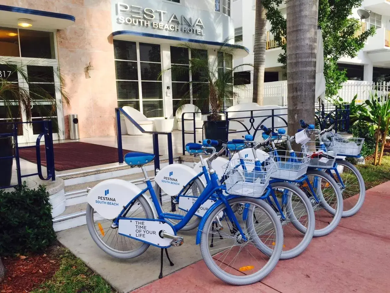 Cycling in Pestana South Beach Hotel