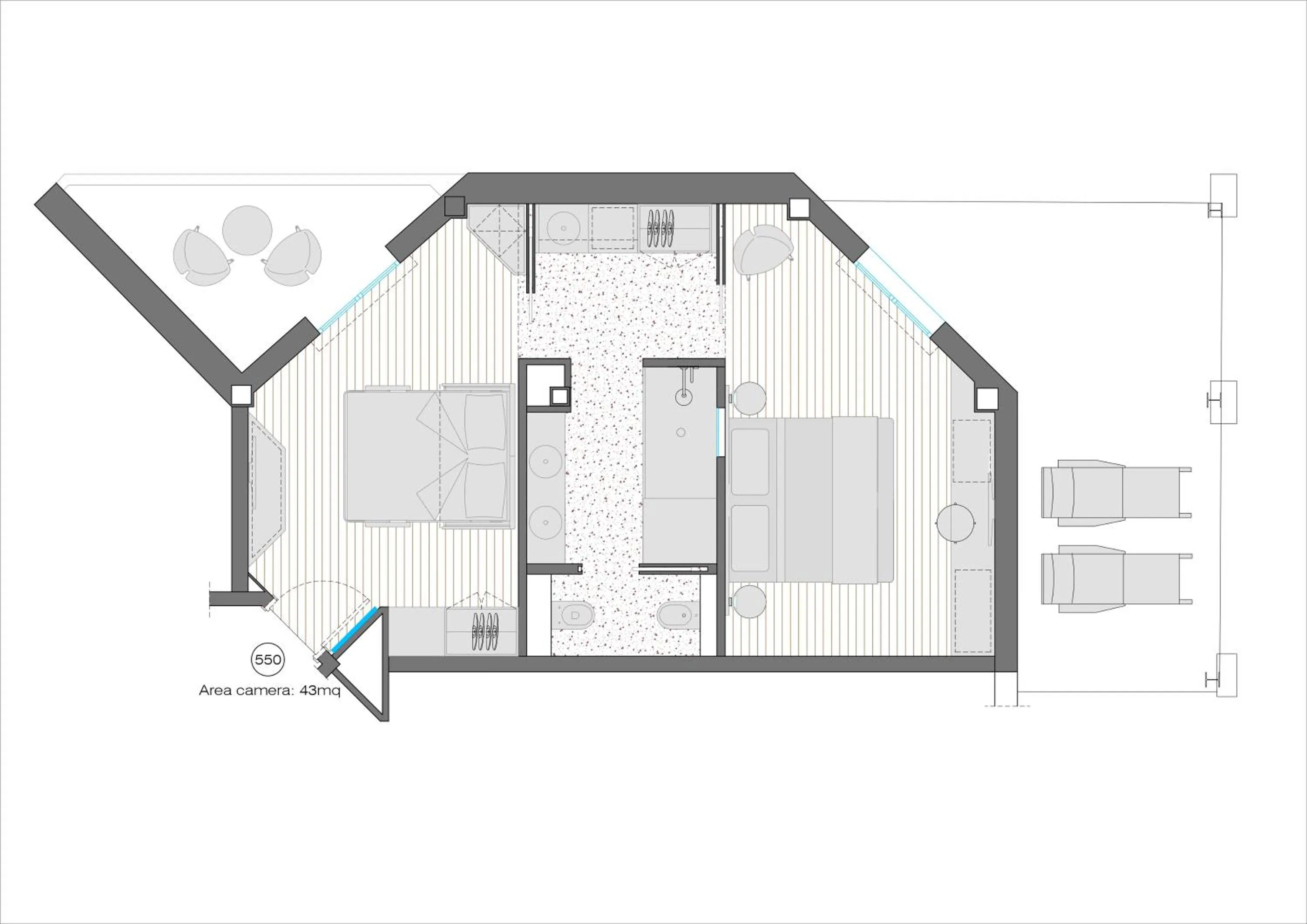 Floor plan in Hotel Cavalieri Palace & Suites