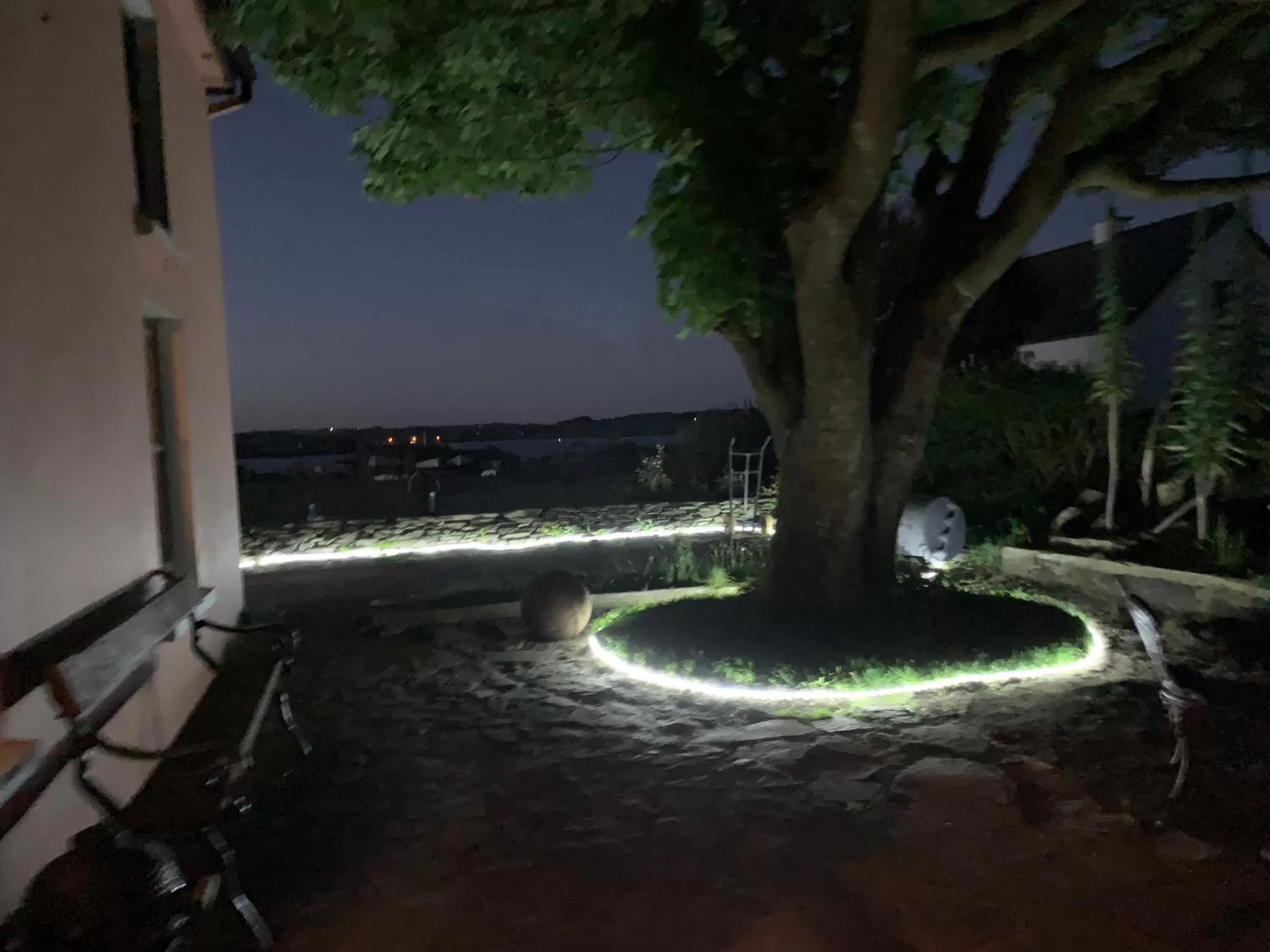 Night in Heir Island House