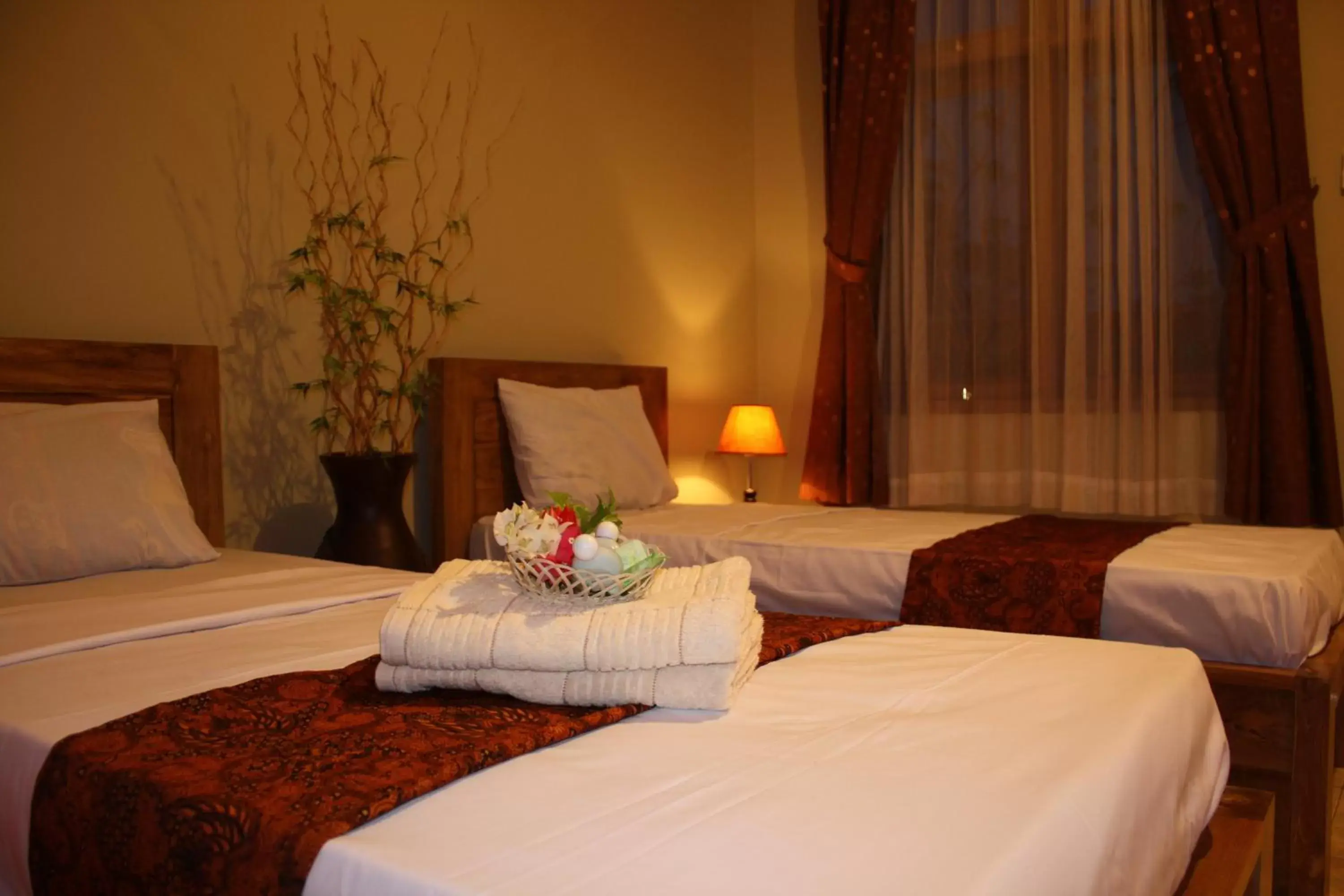 Twin Room with Private Bathroom in Ada Waktu Homestay Twin Room with Private Bathroom in Ada Waktu Homestay