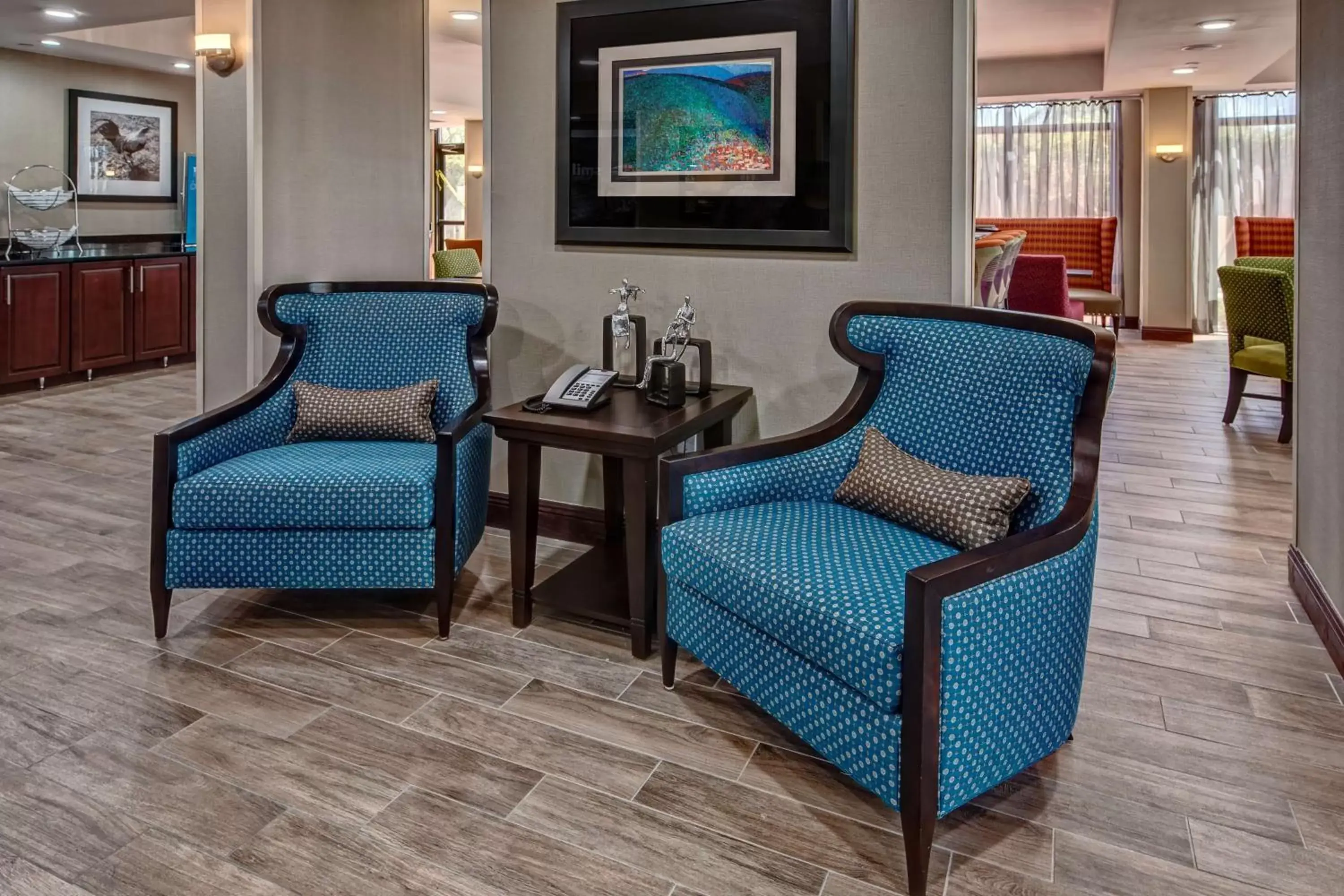 Lobby or reception, Seating Area in Hampton Inn Orlando-Maingate South