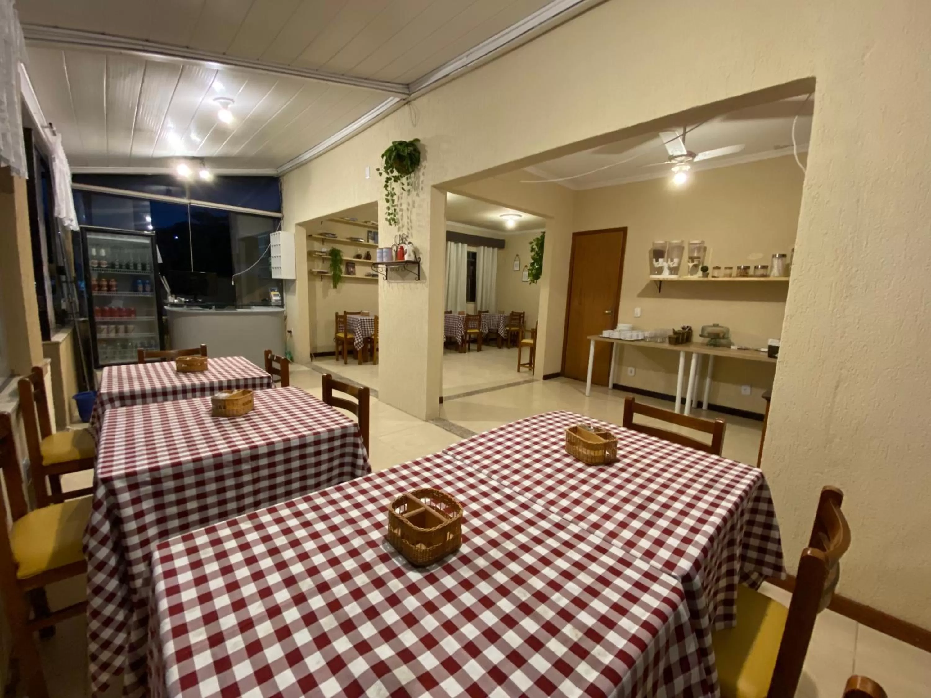 Seating area in Pousada Do Pancho