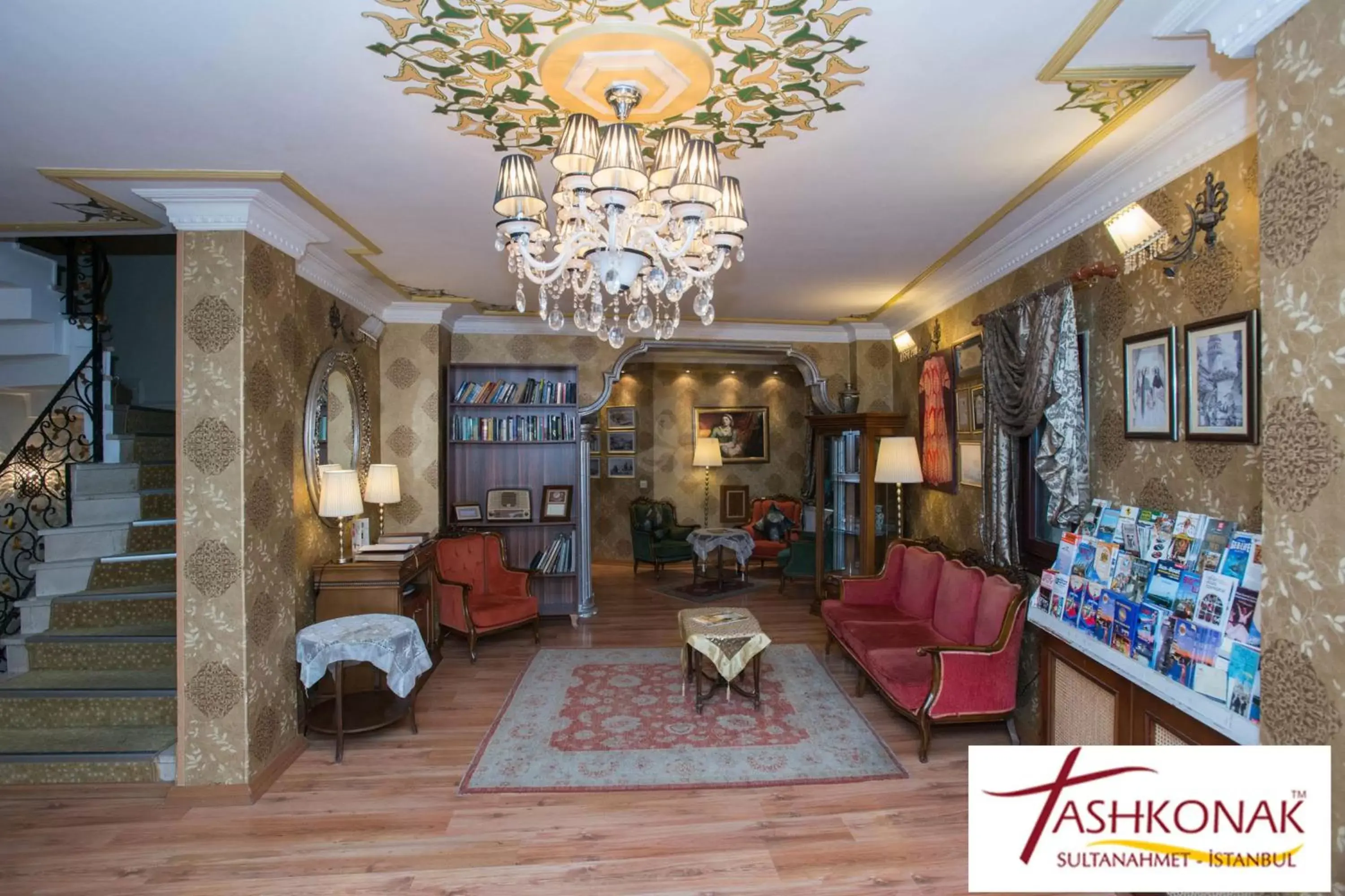 Lobby or reception, Lobby/Reception in Hotel Tashkonak Istanbul