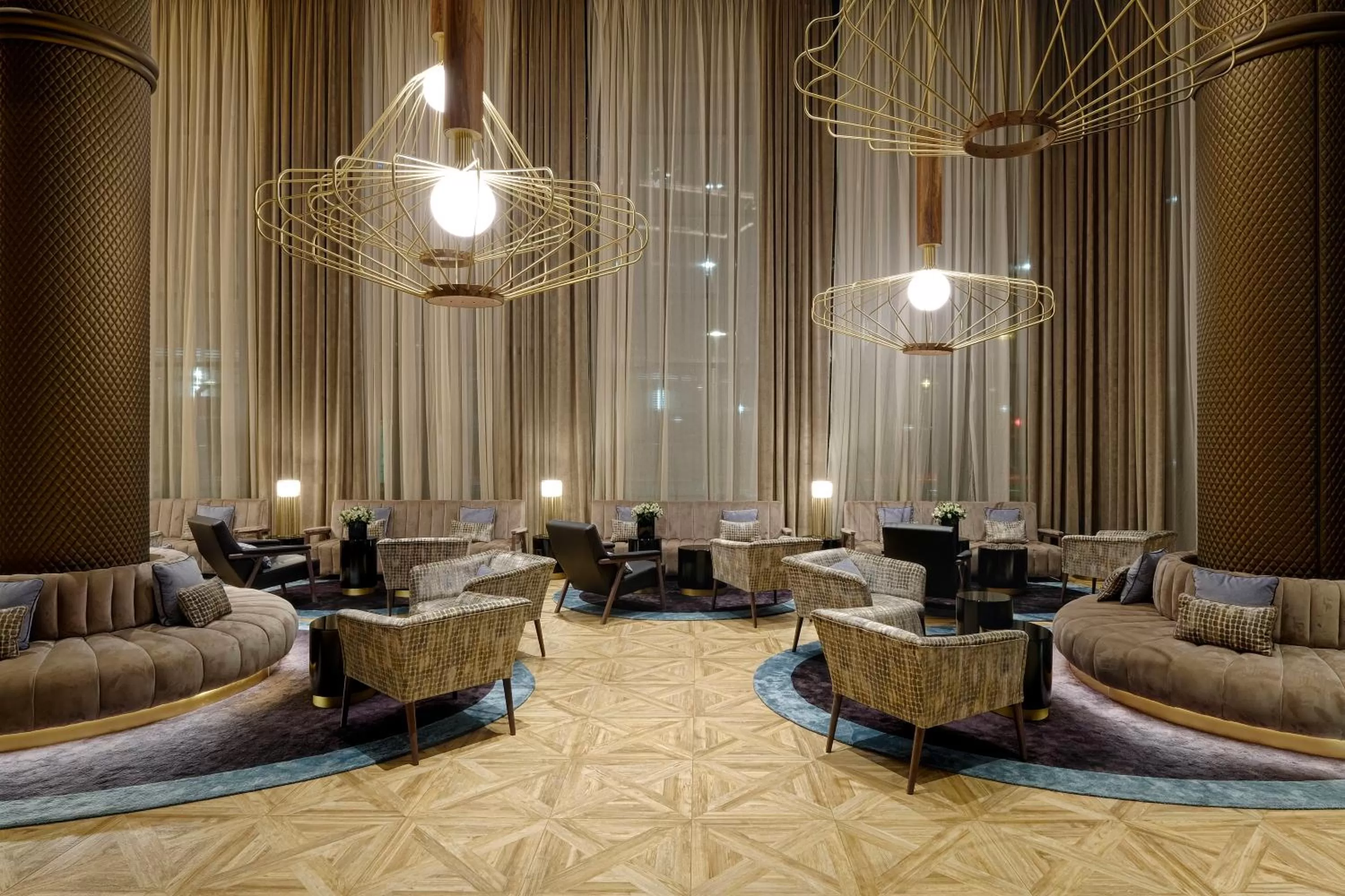 Lobby or reception in Sofitel Barcelona Skipper
