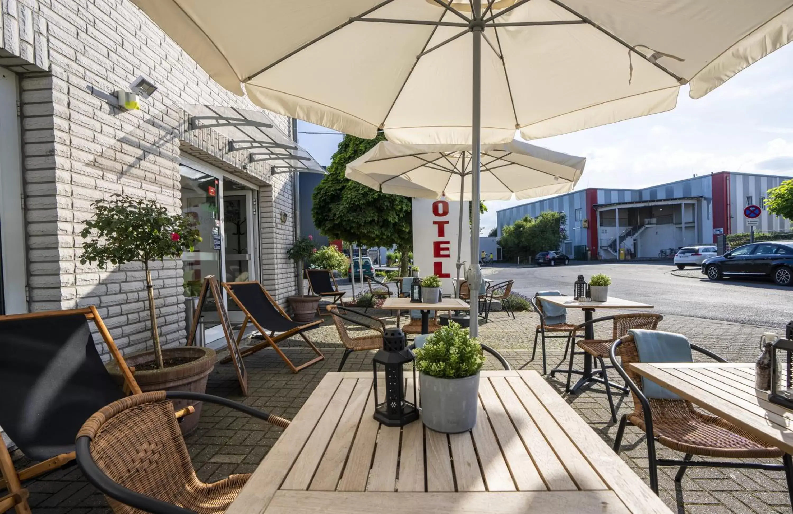 Property building in Hotel Bergheim Property building in Hotel Bergheim