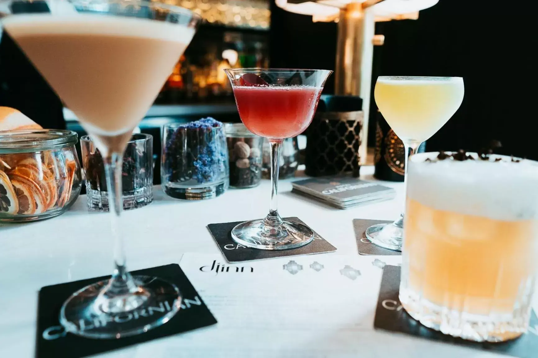 Food and drinks in Hotel Californian Food and drinks in Hotel Californian