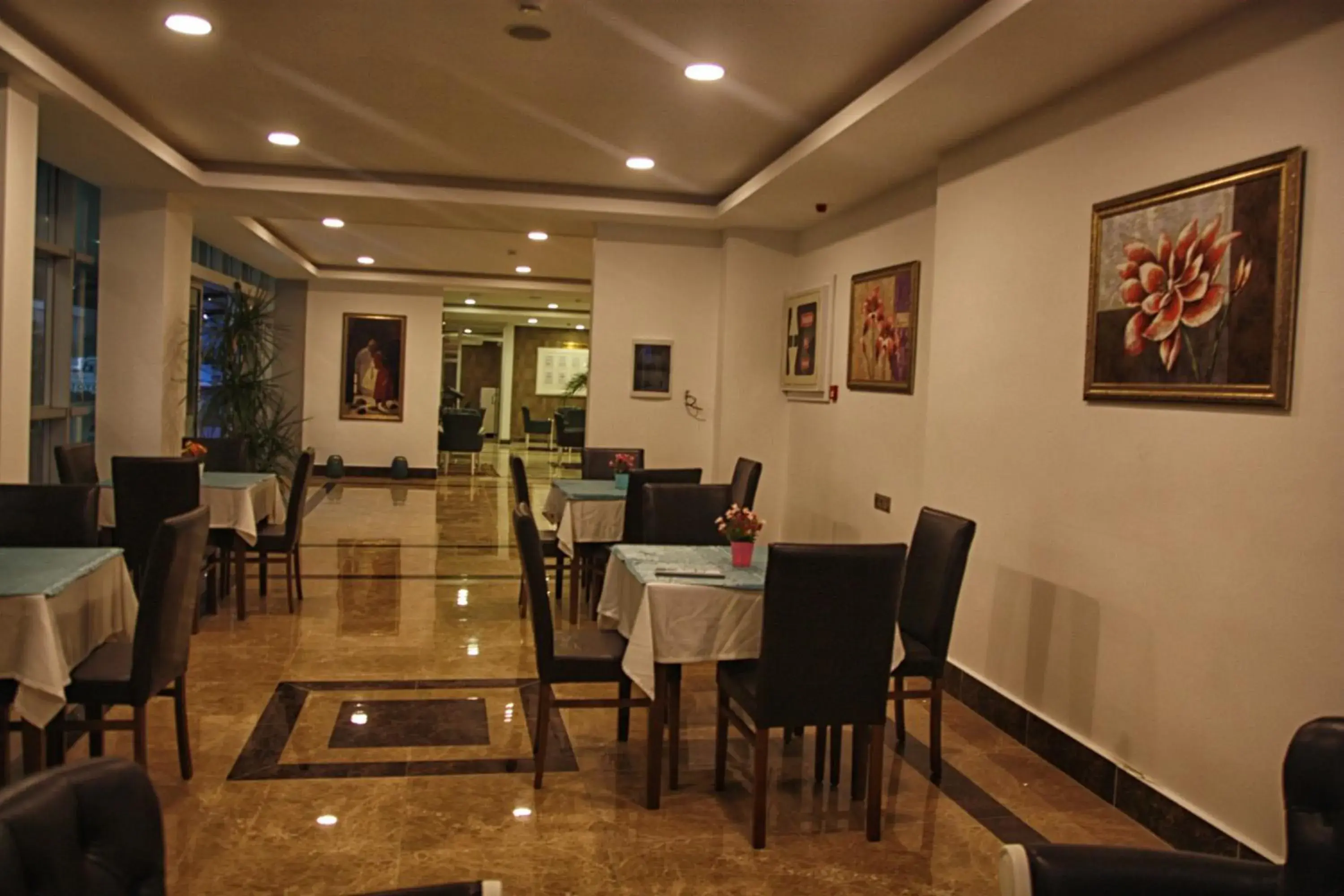 Lobby or reception, Restaurant/Places to Eat in Kleopatra Atlas Hotel - Adults Only