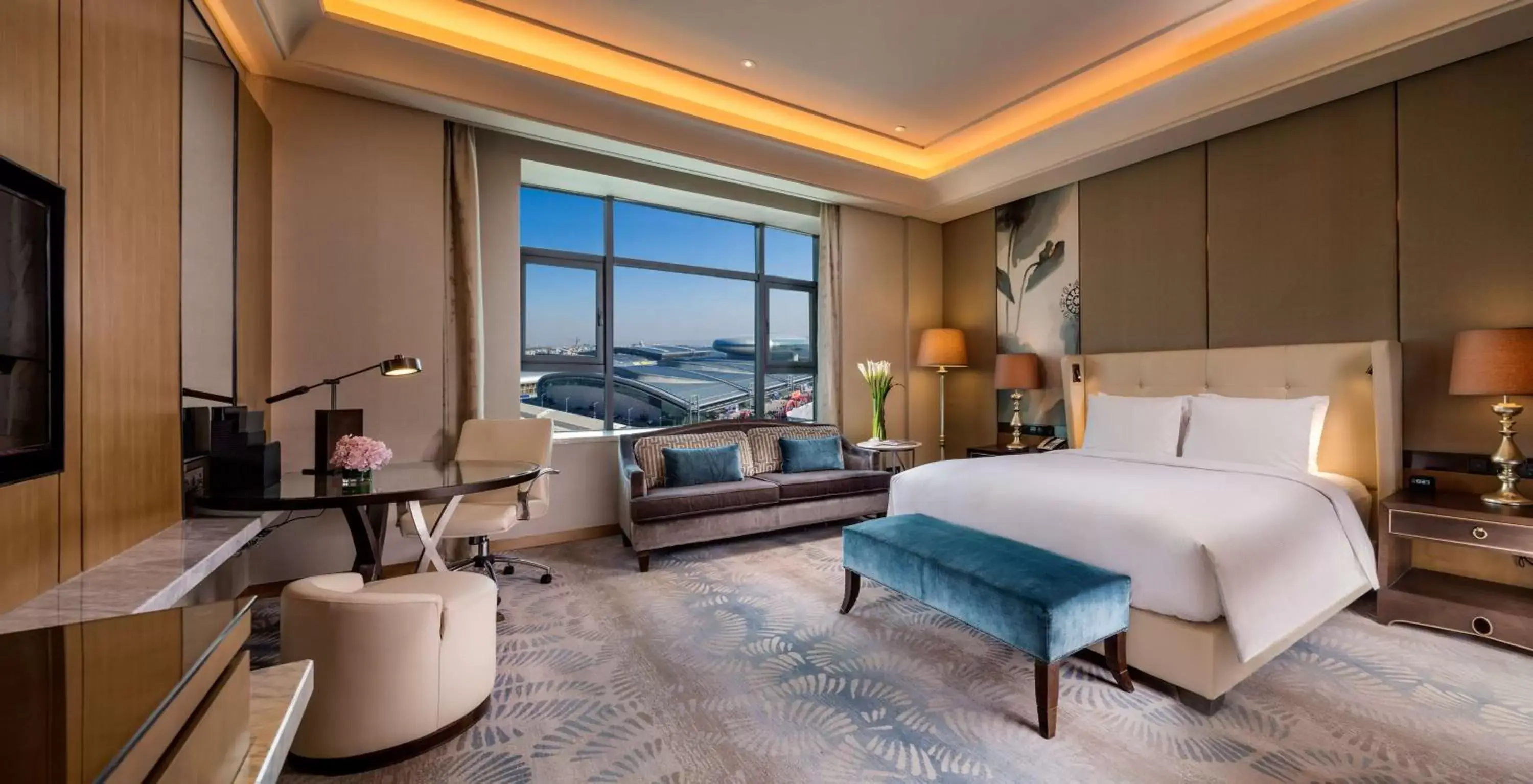 Bed in Hilton Urumqi