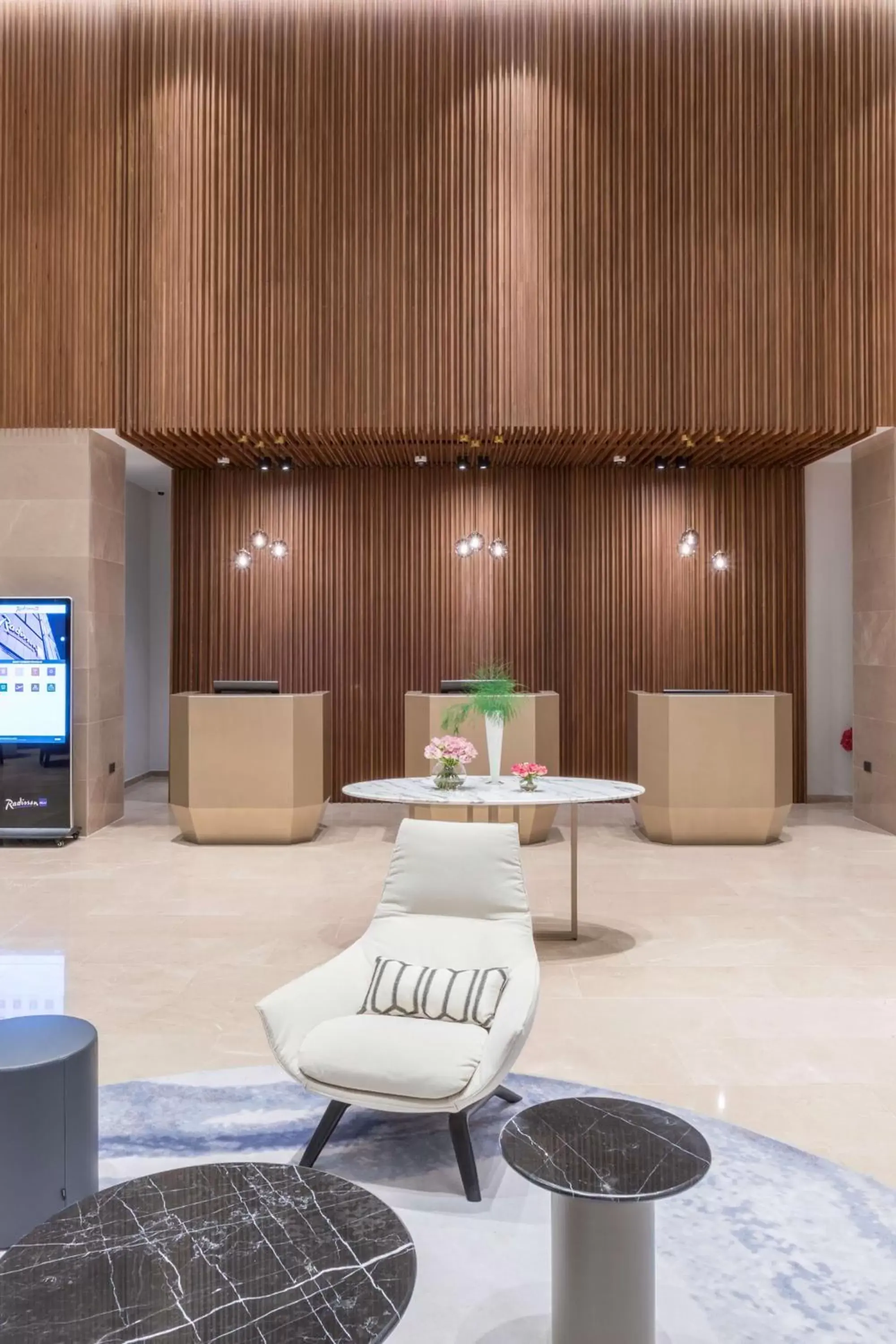 Lobby or reception in Radisson Blu Hotel, Larnaca