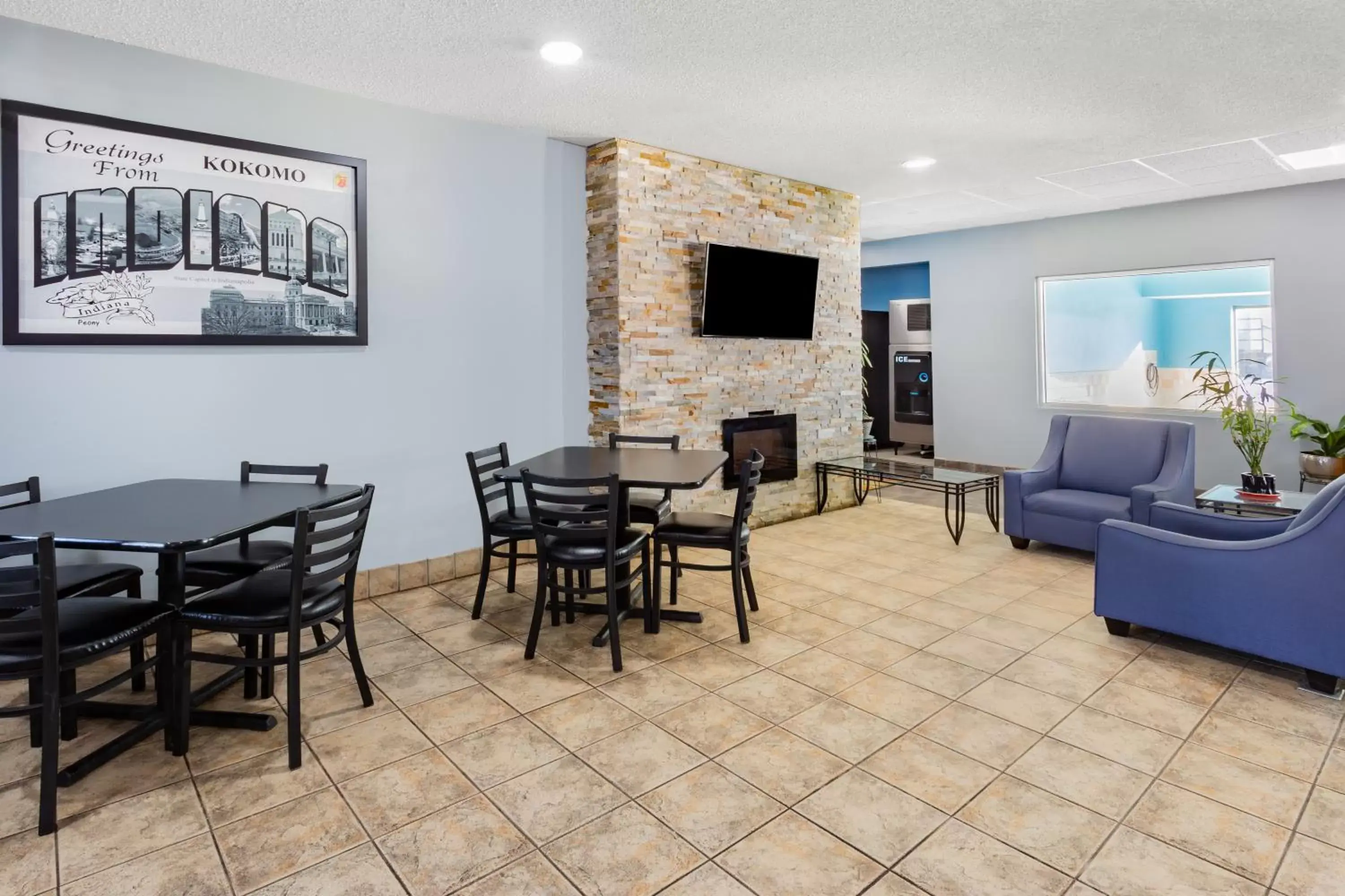 Lobby or reception in Super 8 by Wyndham Kokomo Lobby or reception in Super 8 by Wyndham Kokomo