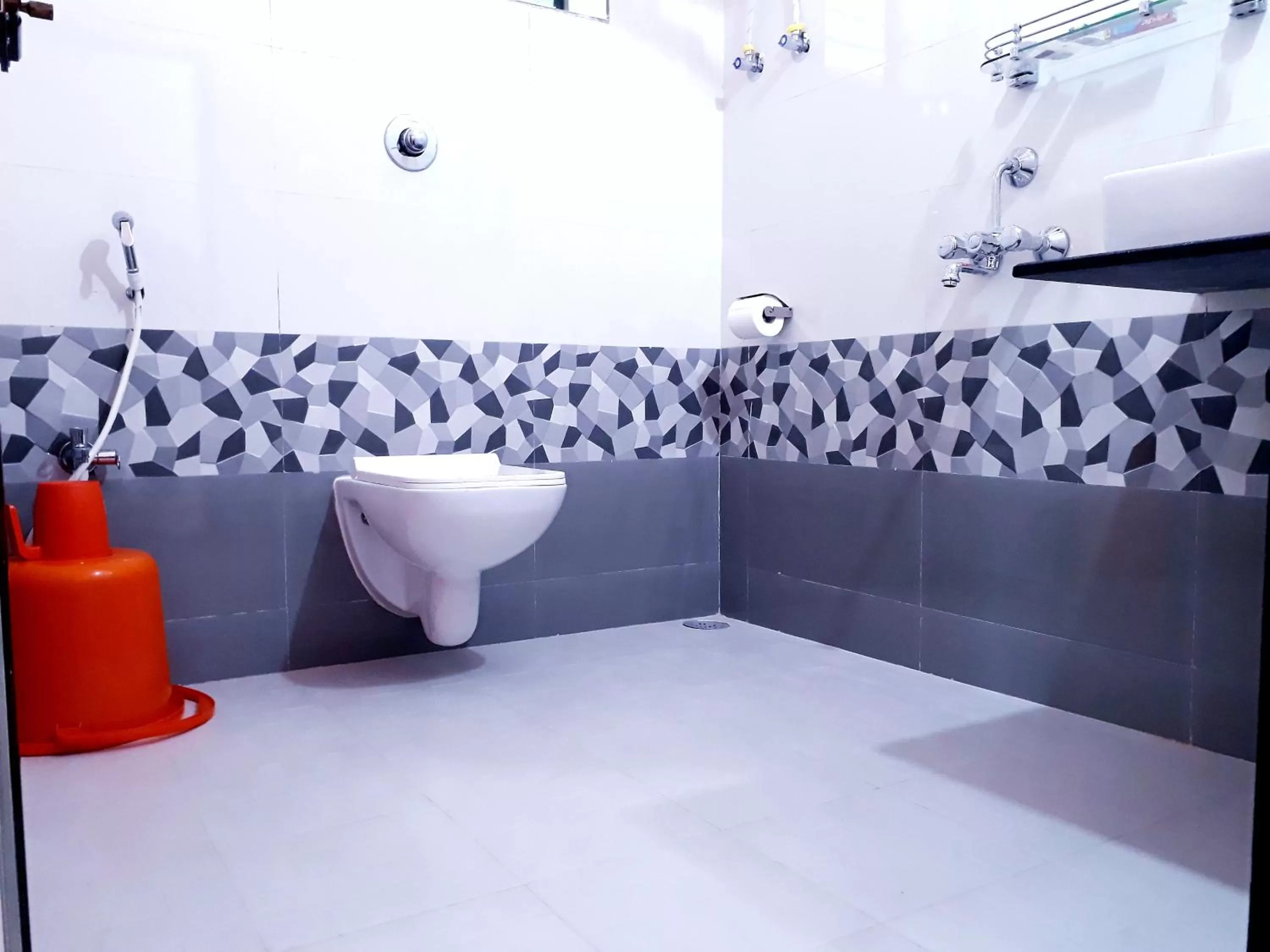 Shower in Samant Beach Resort