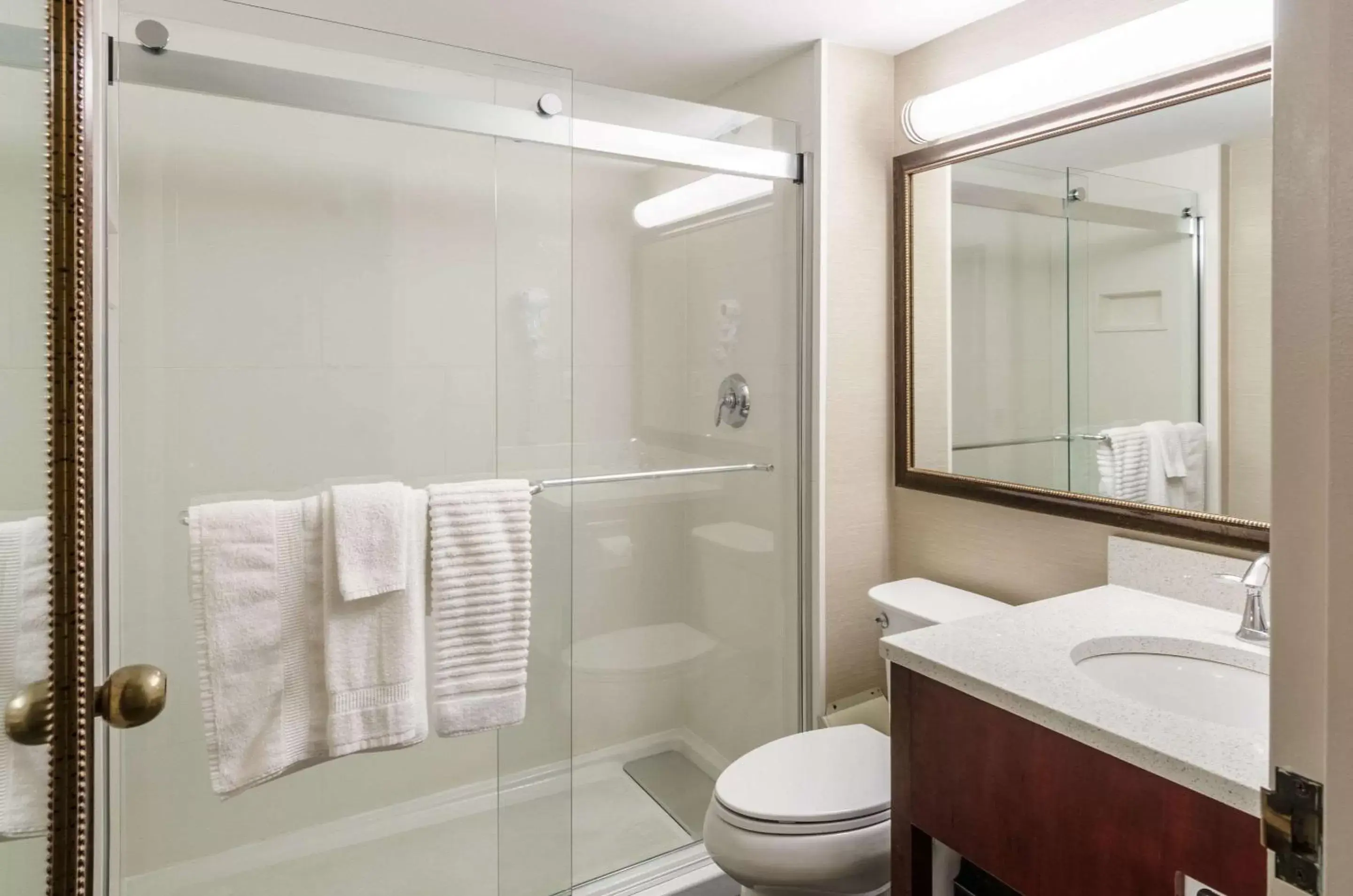 Photo of the whole room, Bathroom in Comfort Inn & Suites West Springfield