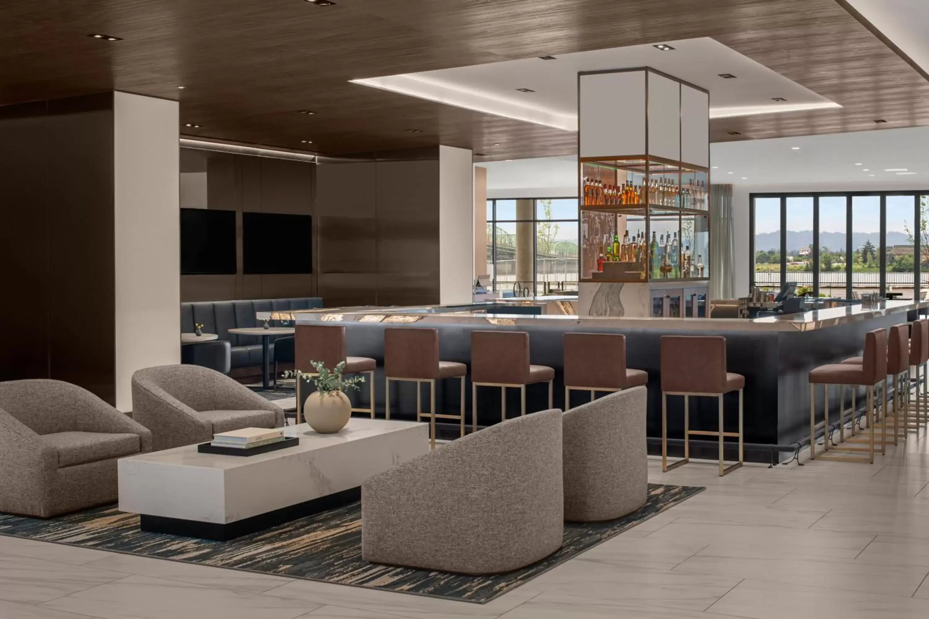 Lounge or bar, Lounge/Bar in AC Hotel by Marriott Vancouver Waterfront