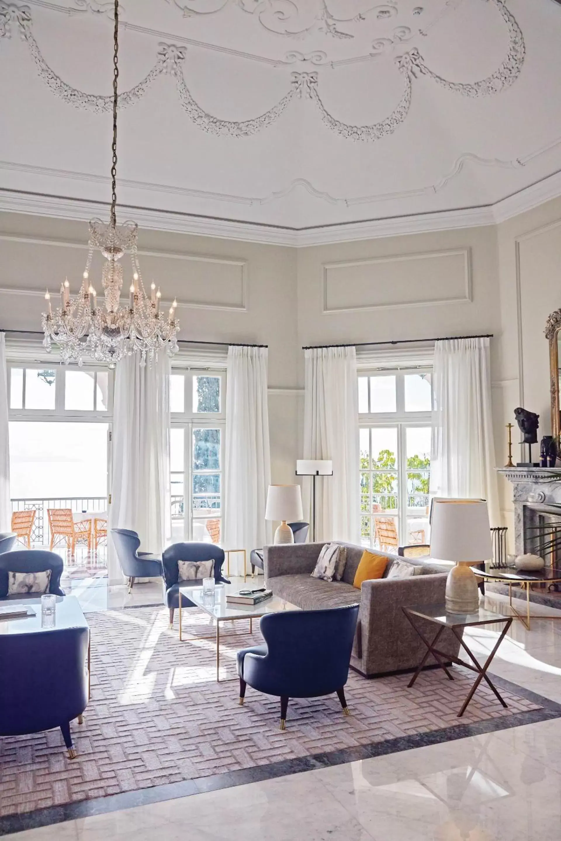 Lobby or reception, Seating Area in Reid's Palace, A Belmond Hotel, Madeira