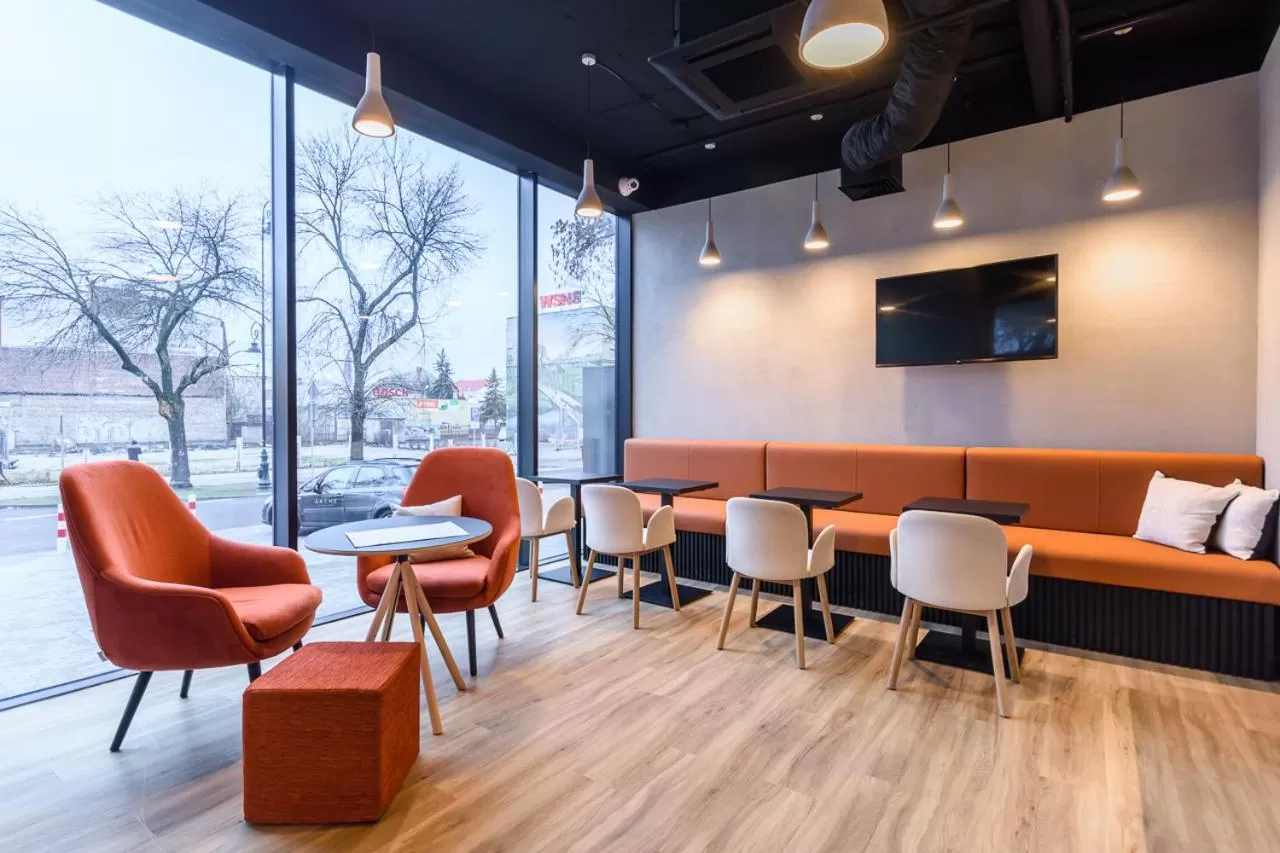 Patio in Arche Hotel Lublin