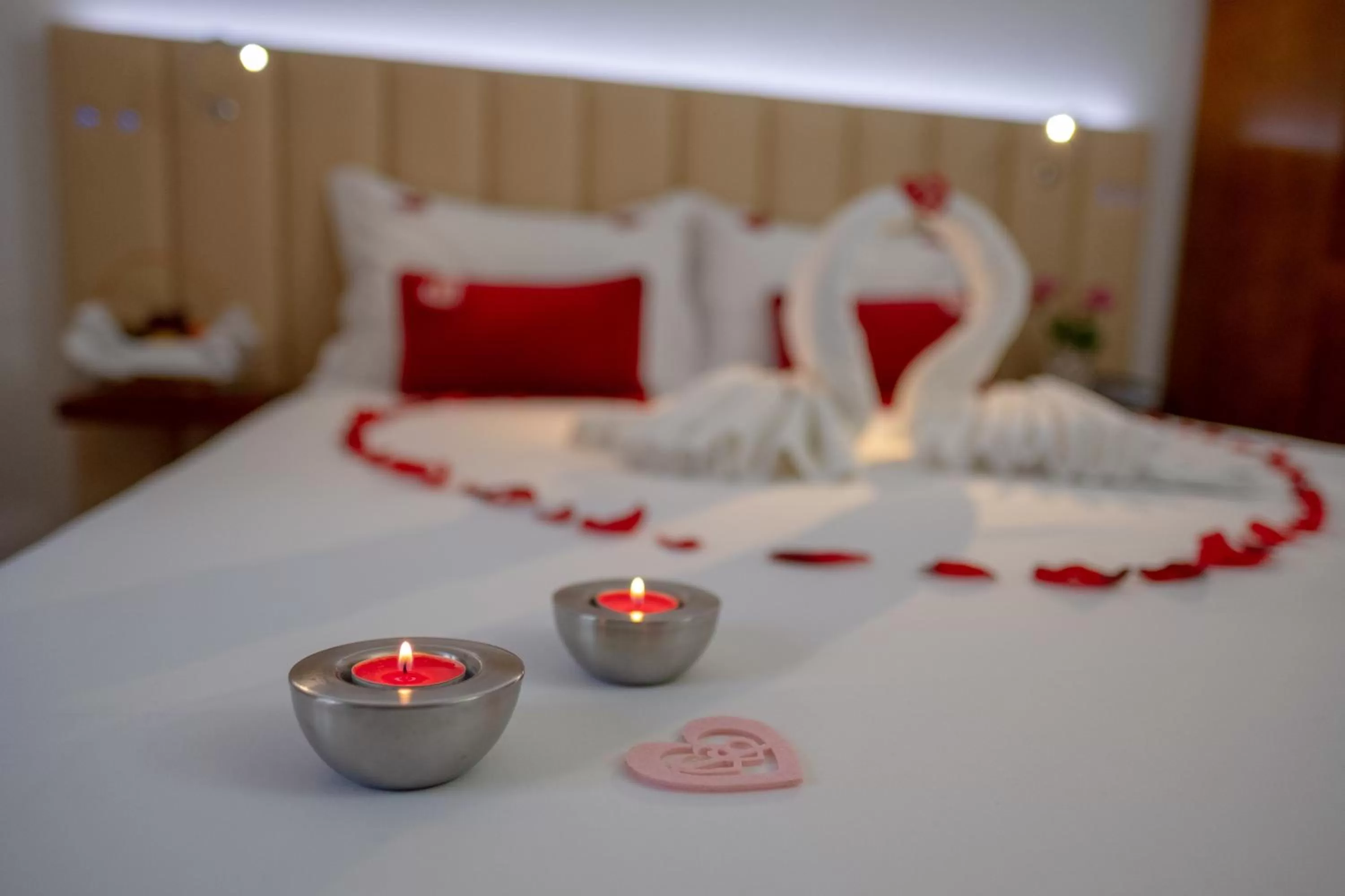 Bed in Hotel El Rei Dom Manuel