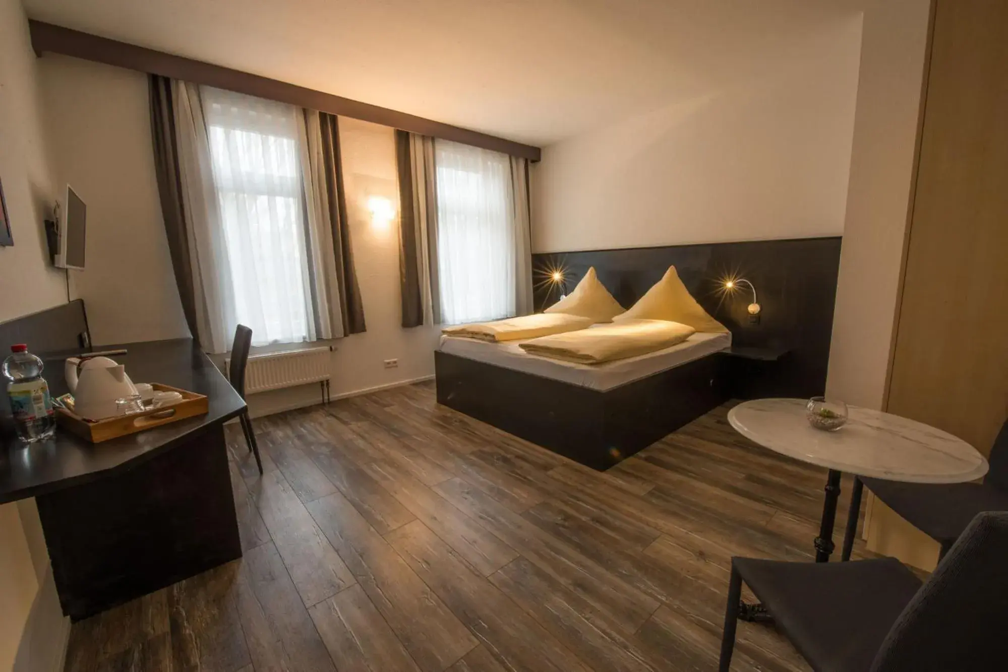 Bed in Hotel Scheffelhof