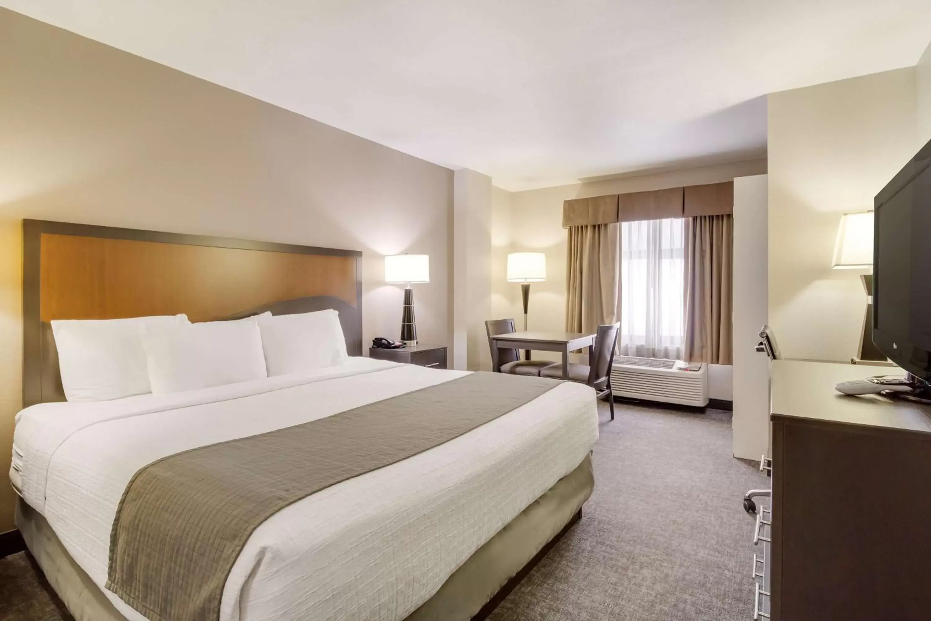 Bedroom, Bed in SureStay Plus Hotel by Best Western Houston Medical Center