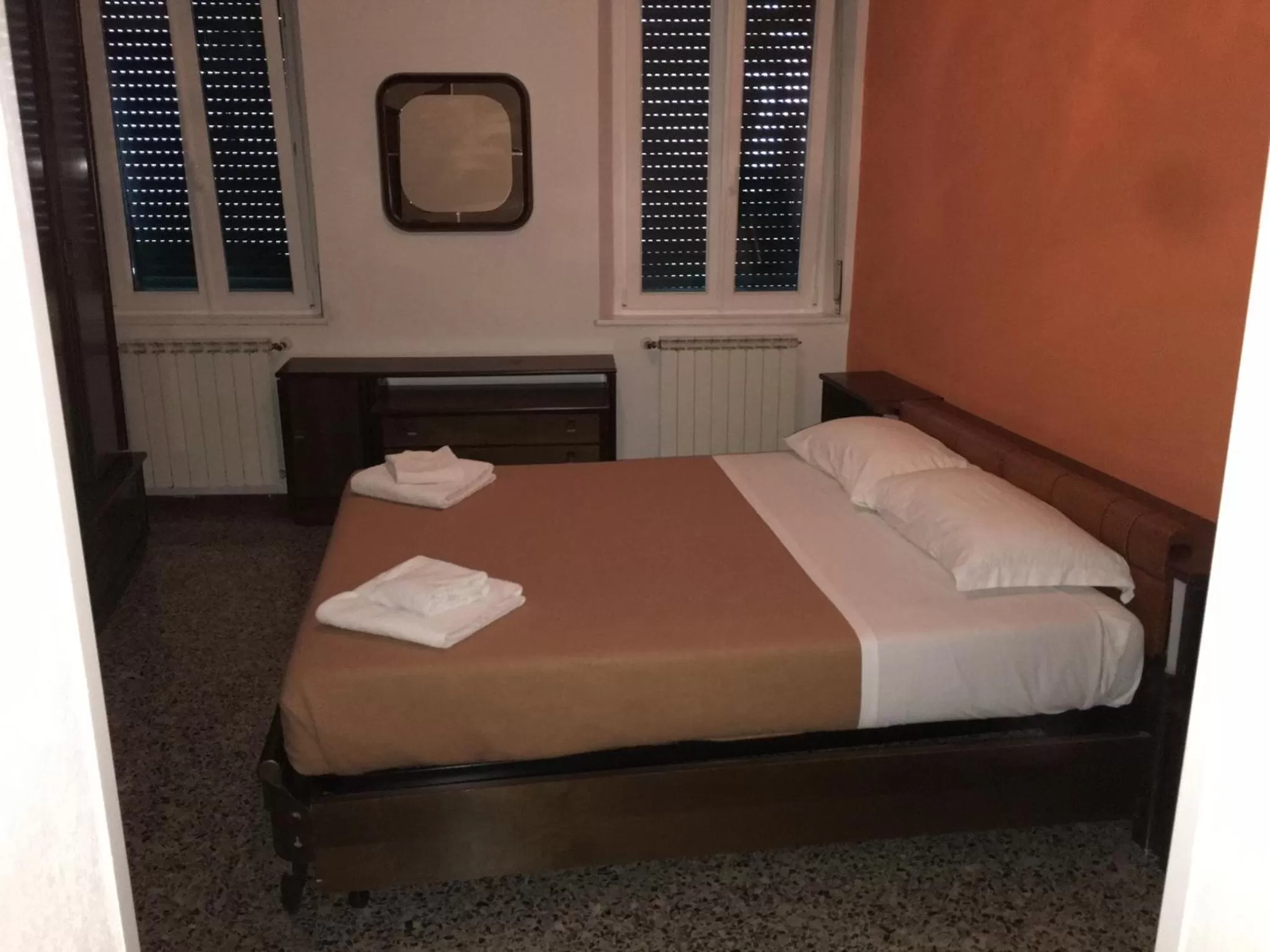 Bed in Hotel Concordia