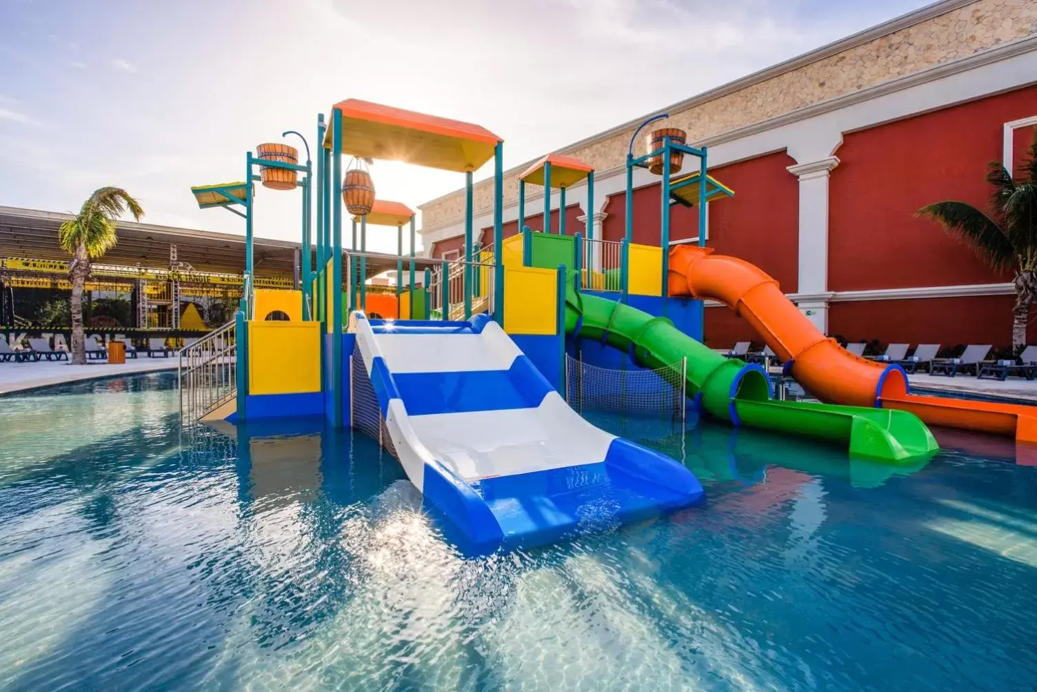 Aqua park, Children's Play Area in Hard Rock Hotel Riviera Maya - Hacienda All Inclusive