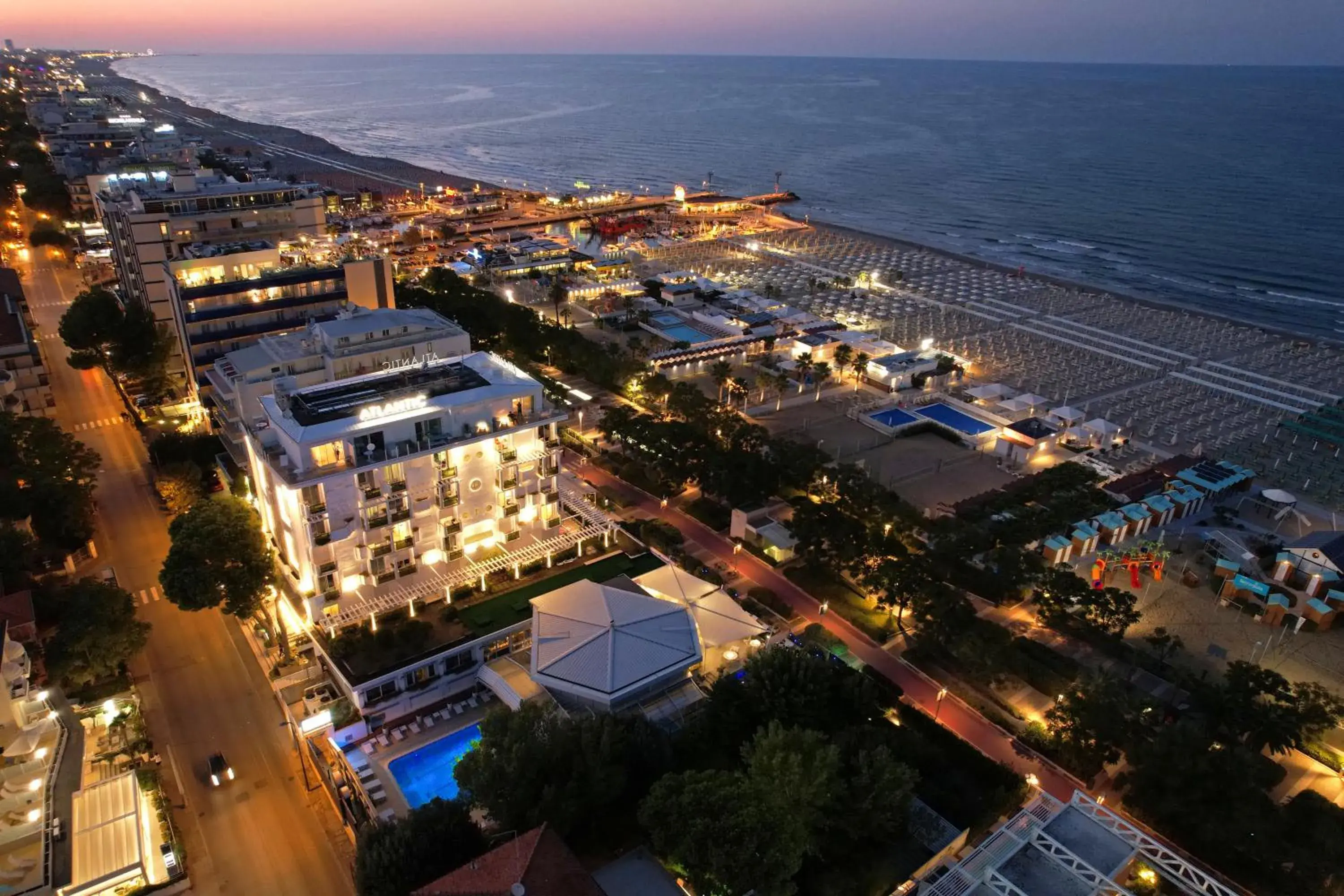 Property building, Bird's-eye View in Hotel Atlantic