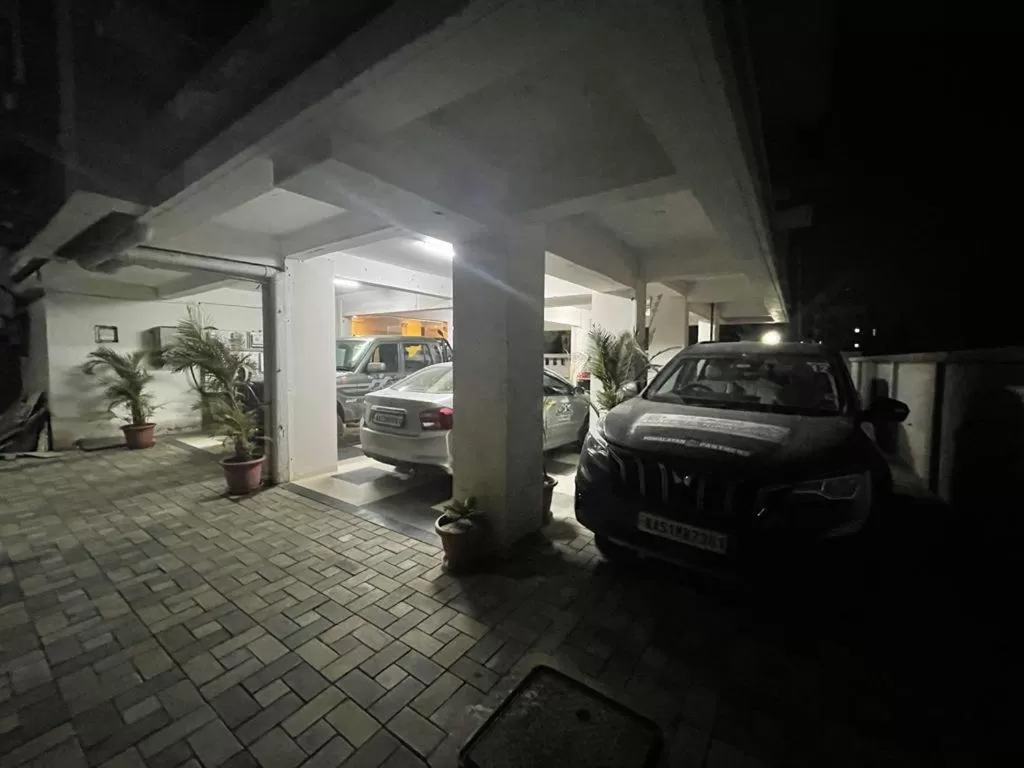 Facade/entrance in Manomay Homes