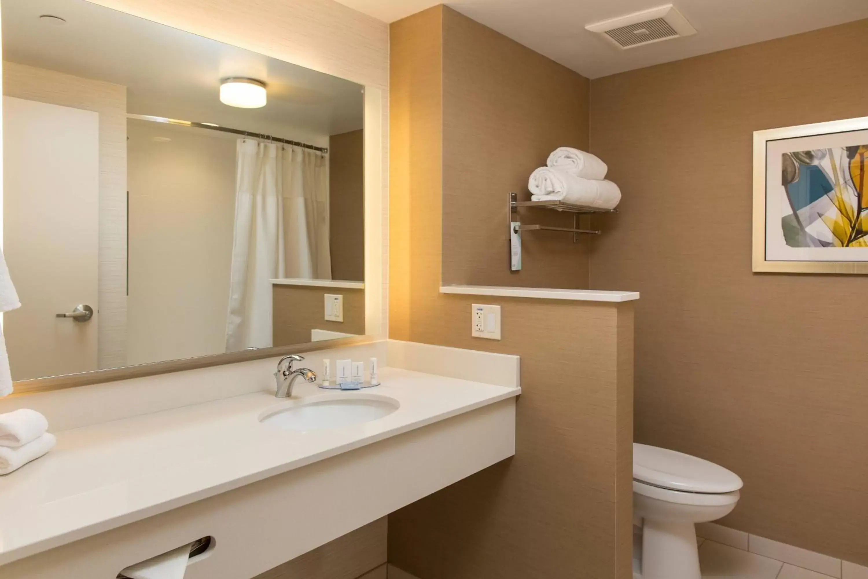 Bathroom in Fairfield Inn & Suites by Marriott Sacramento Folsom