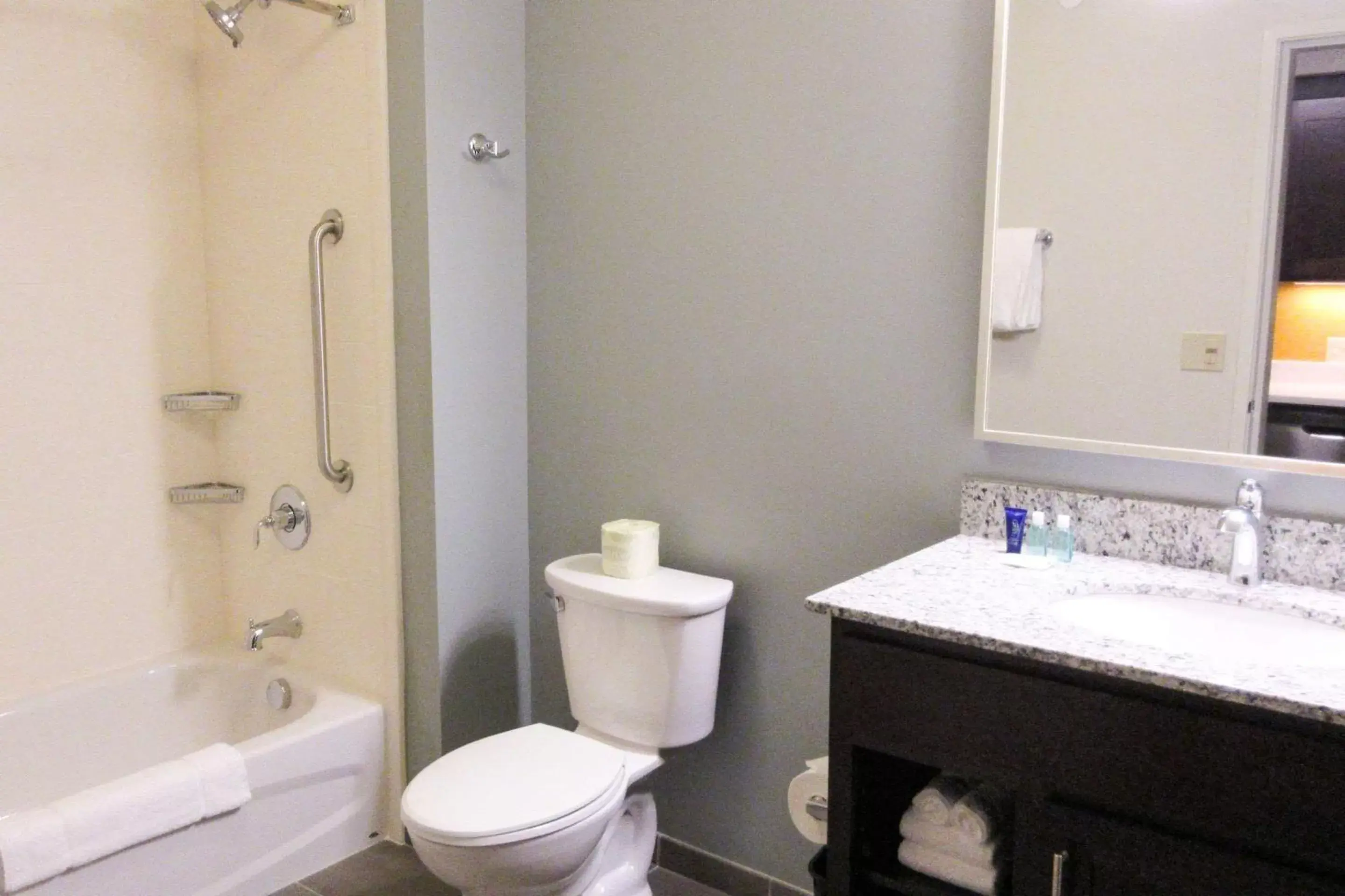 Bathroom in MainStay Suites Spokane Airport