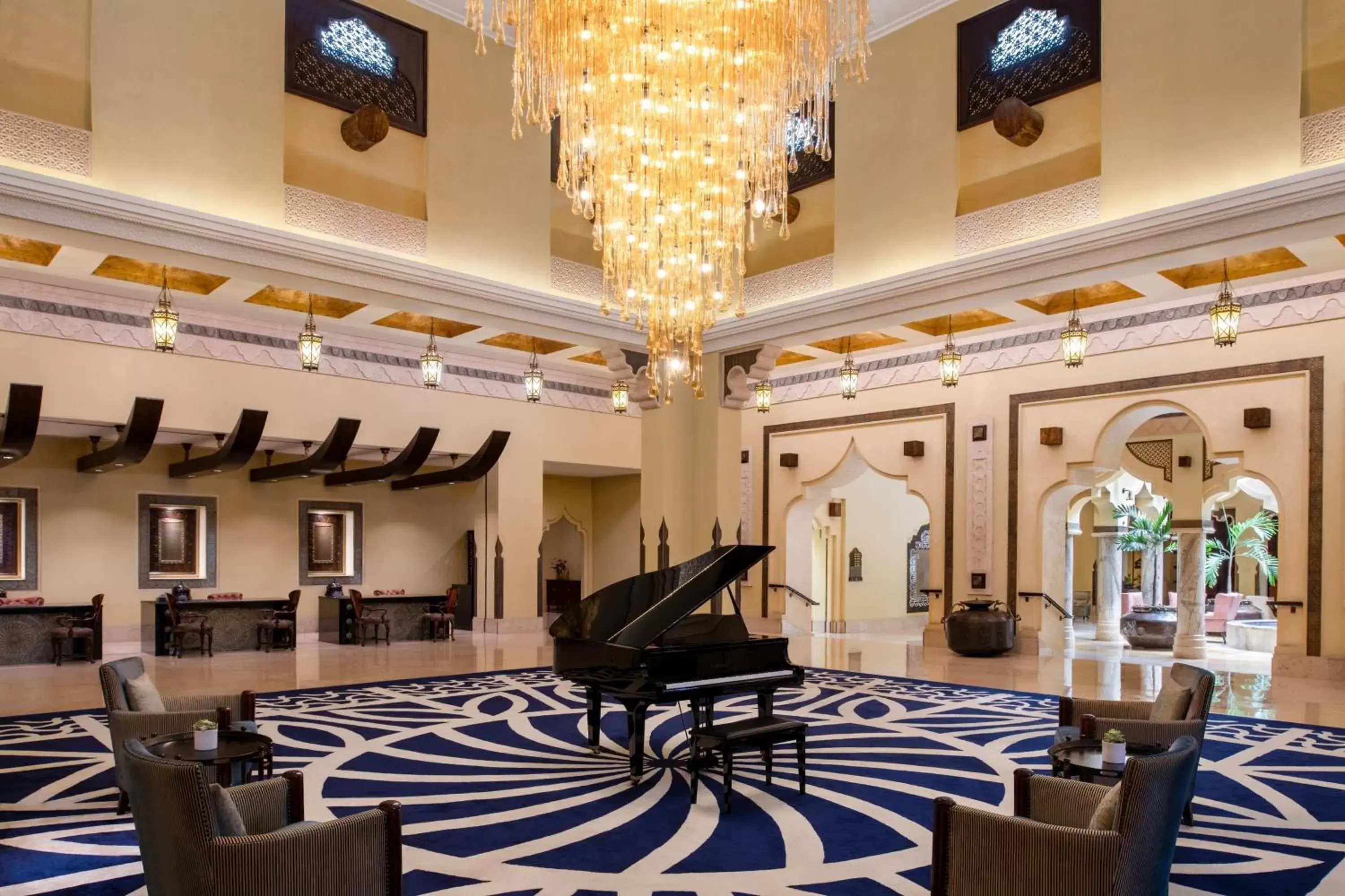 Lobby or reception, Lobby/Reception in Sharq Village & Spa, a Ritz-Carlton Hotel