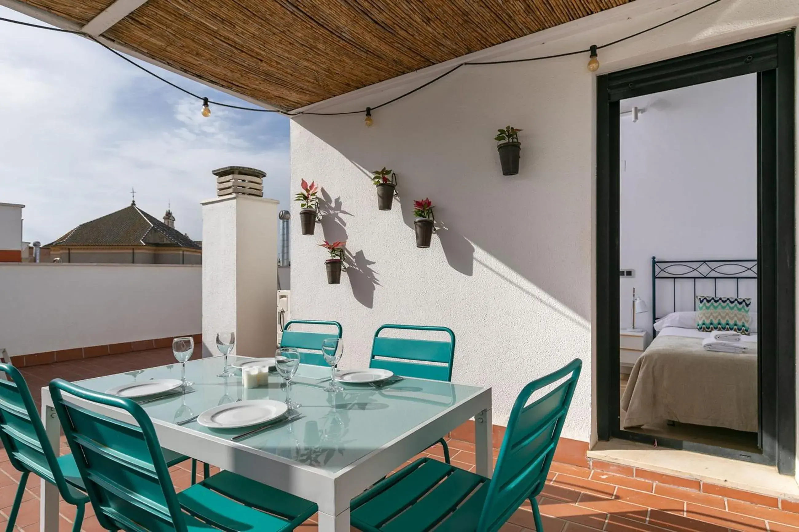 Patio in Holiday Rentals Tempa Museo