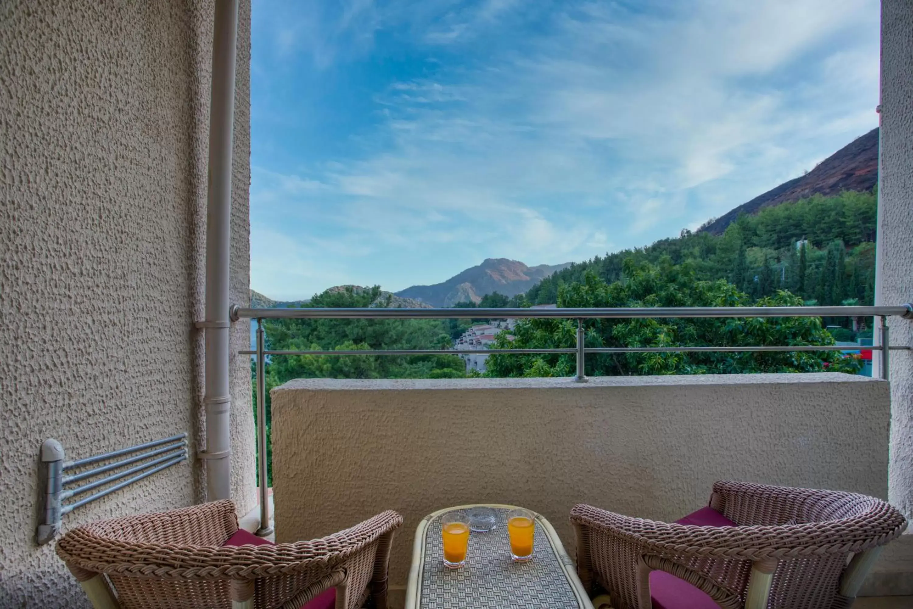 View (from property/room), Balcony/Terrace in Labranda Mares Marmaris Hotel