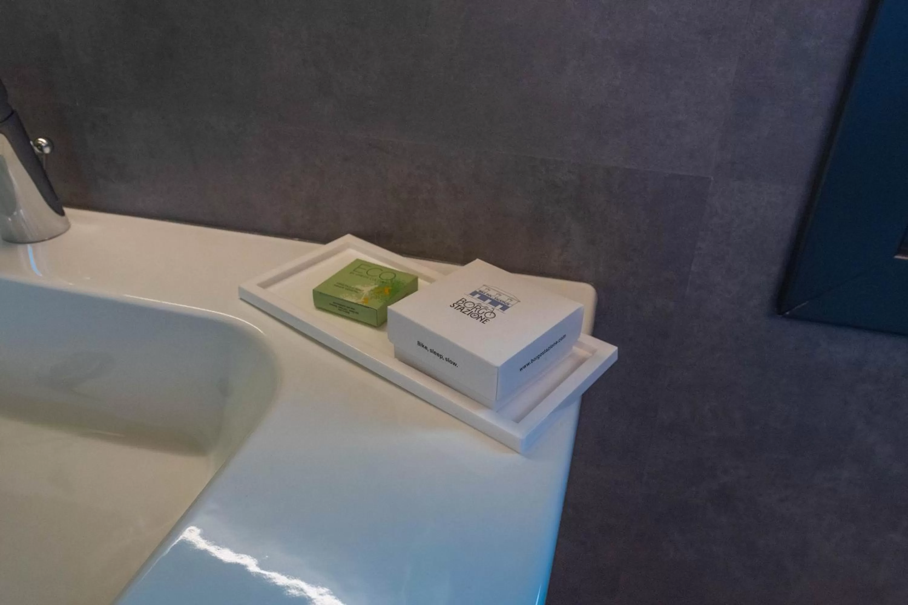 Bathroom in Borgo Stazione Bike Inn