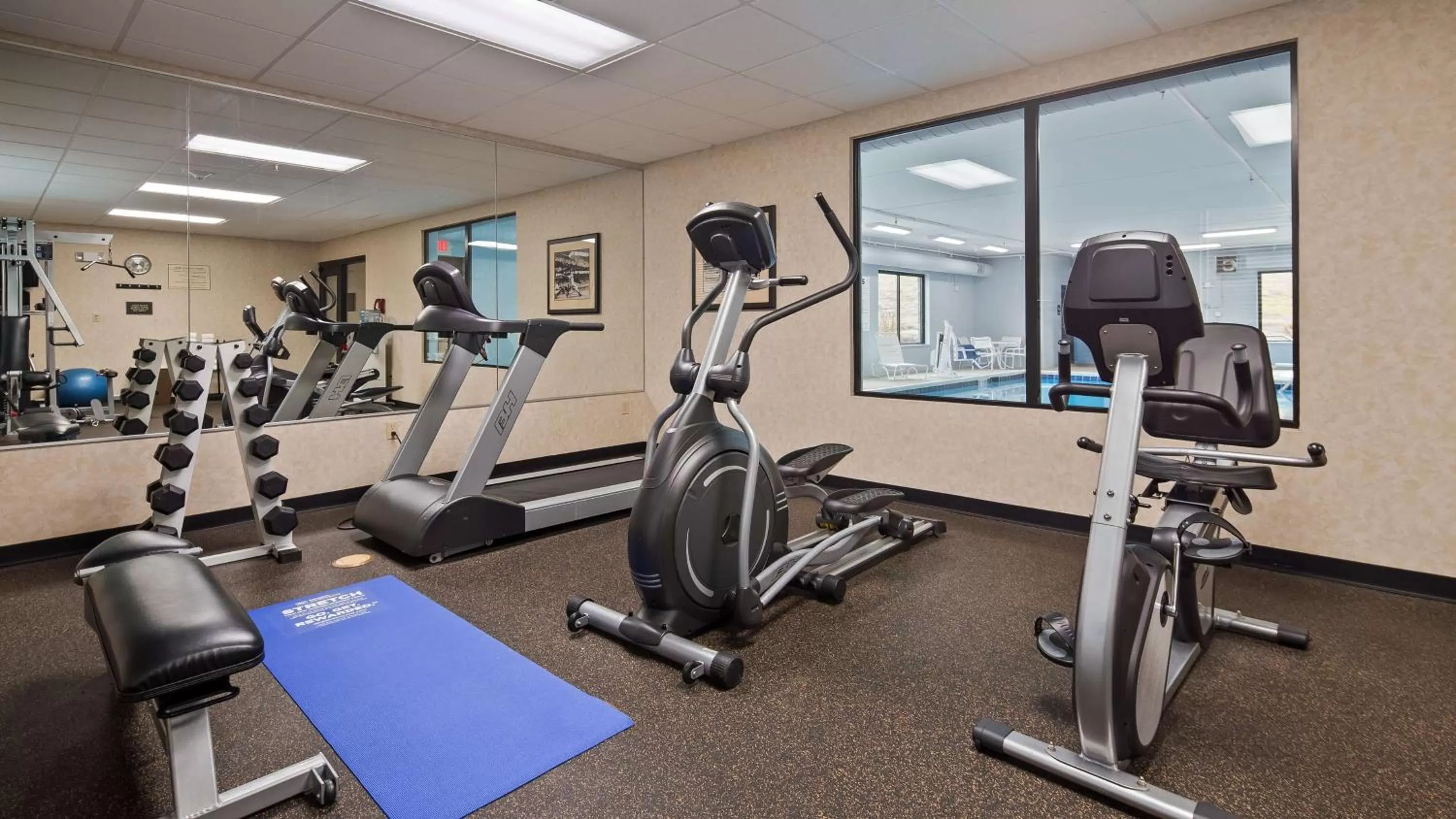 Fitness centre/facilities in Best Western Plus Louisa