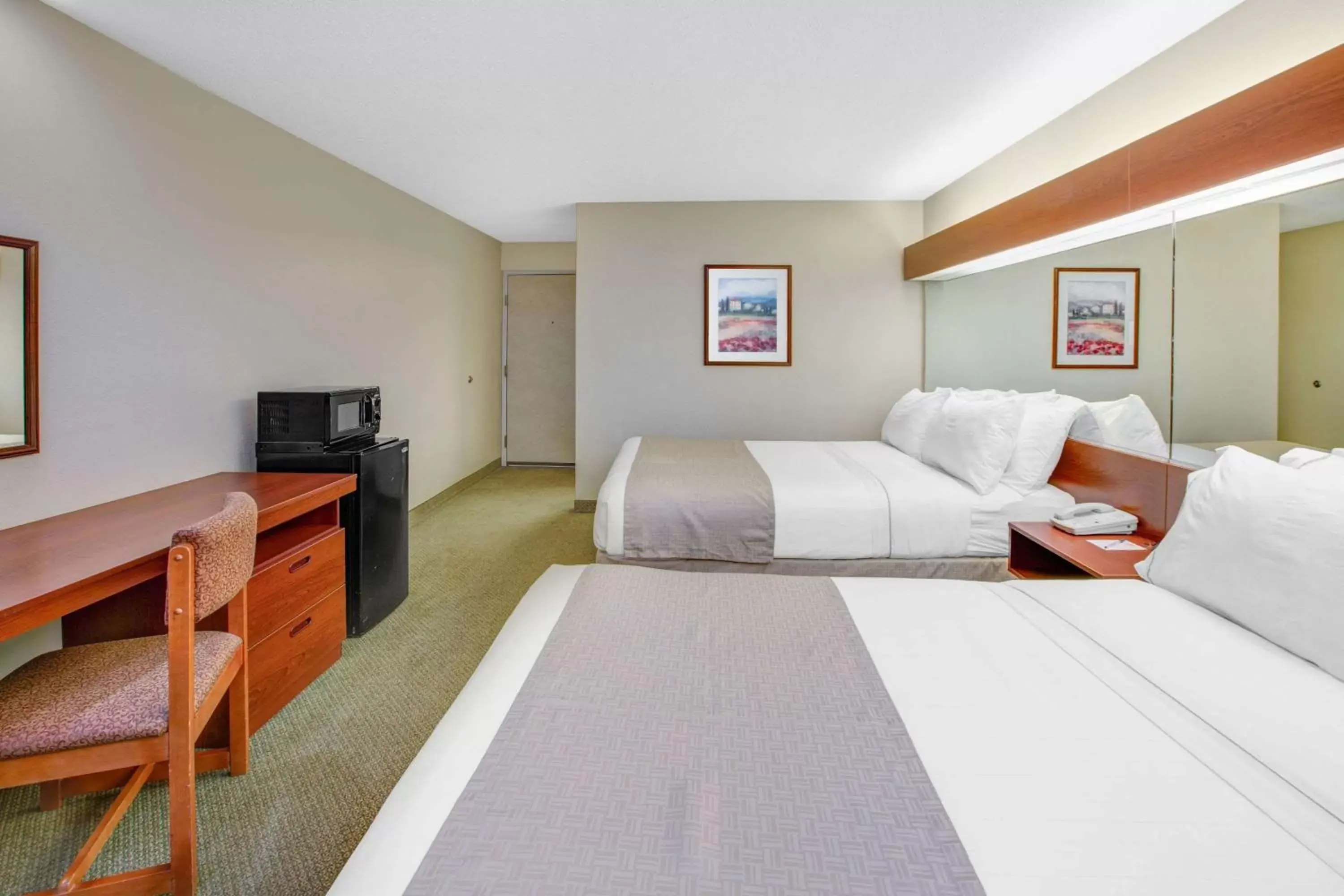 Photo of the whole room, Bed in Microtel Inn & Suites by Wyndham Hattiesburg