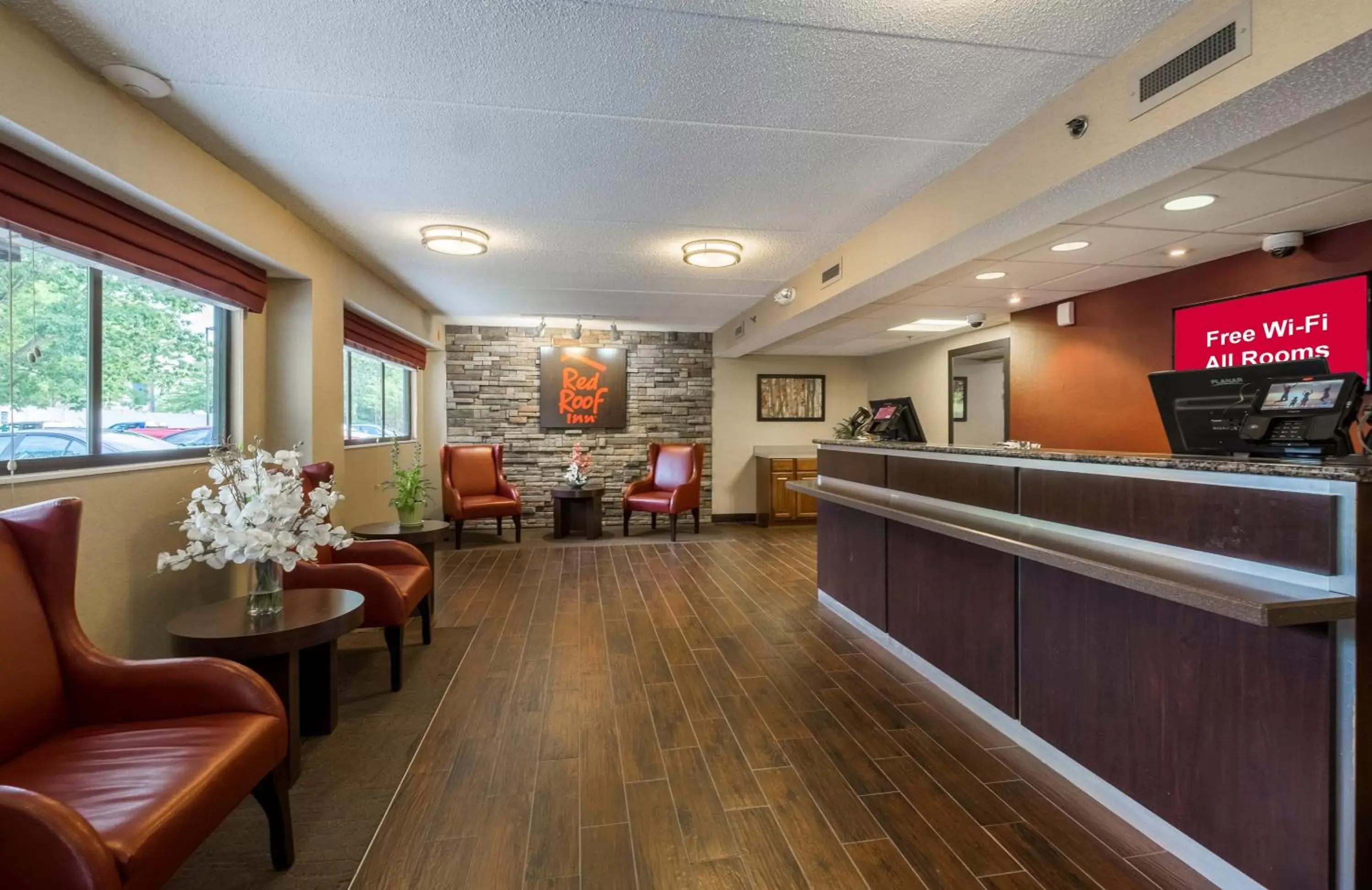 Lobby or reception, Lobby/Reception in Red Roof Inn Milford - New Haven