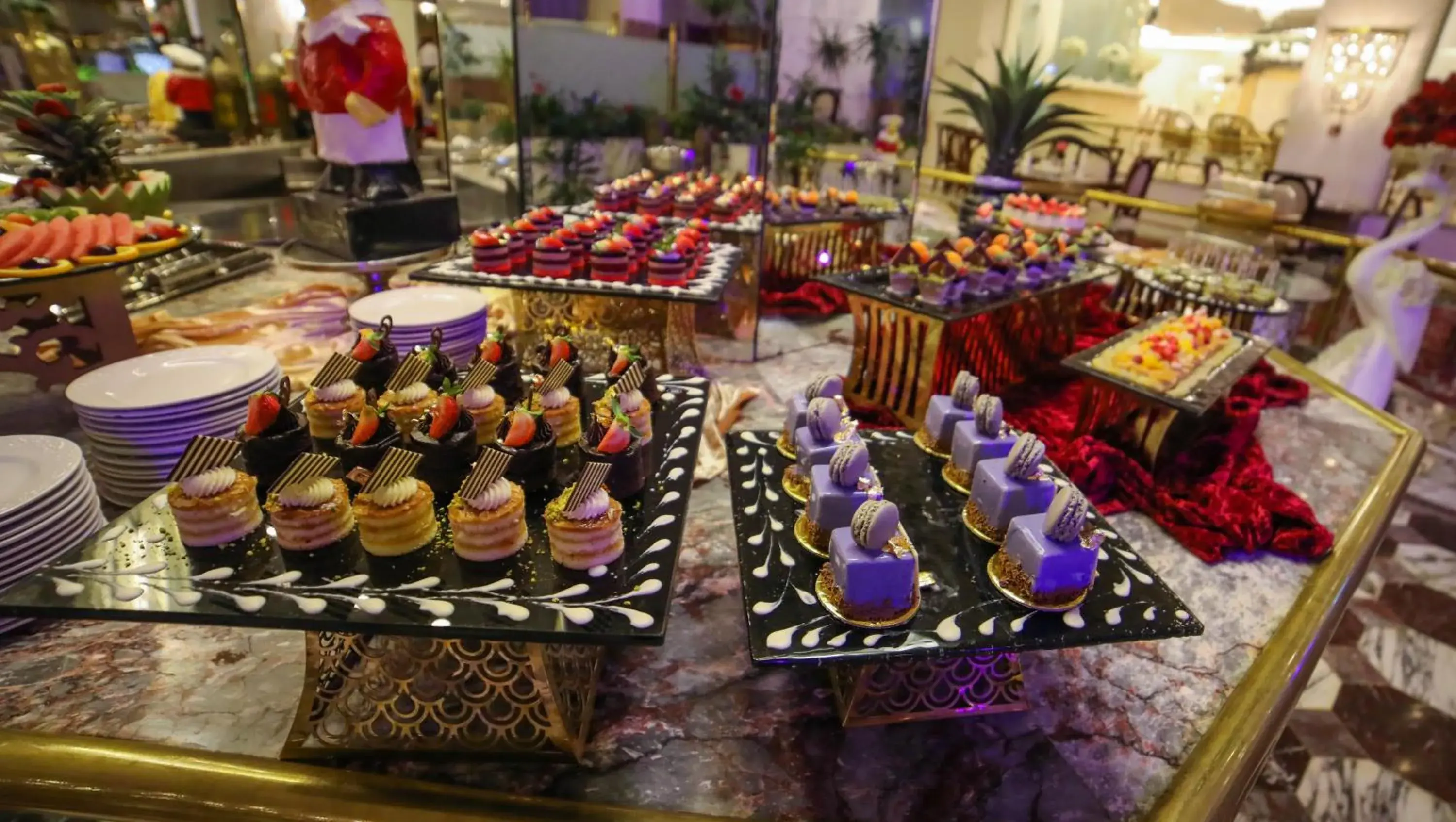 Food and drinks in Casablanca Hotel Jeddah