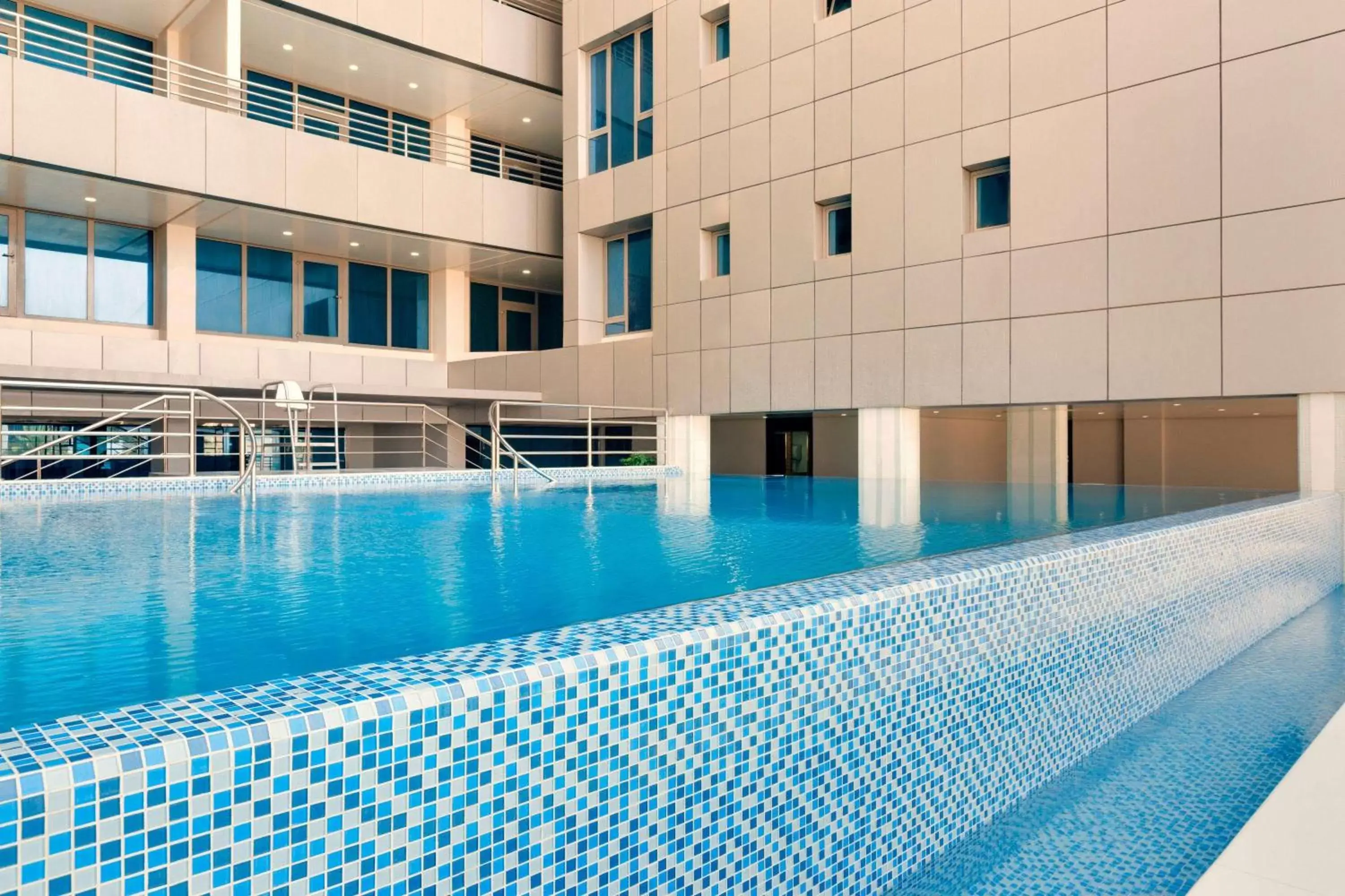 Pool view, Swimming Pool in Ramada Hotel and Suites Amwaj Islands